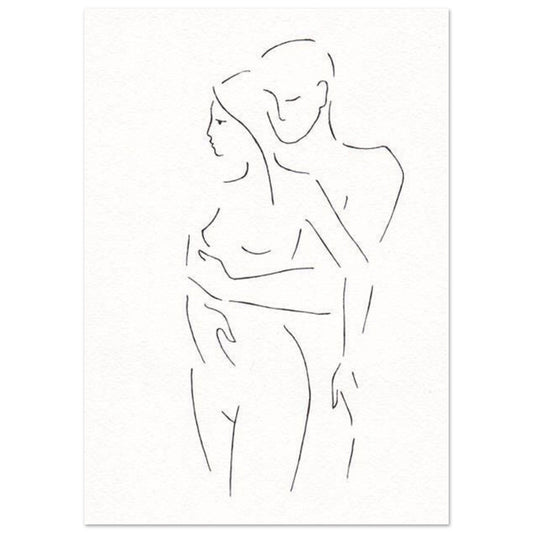 Gelato Print Material A1 (59.4 x 84.1  cm) Affiche De Couple