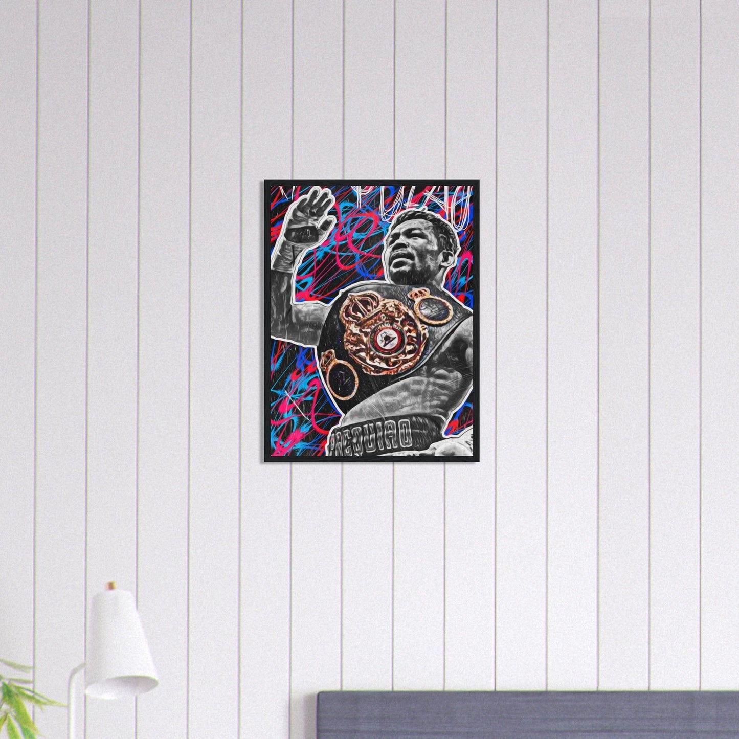 Canvanation Print Material Tableau Champion Boxe