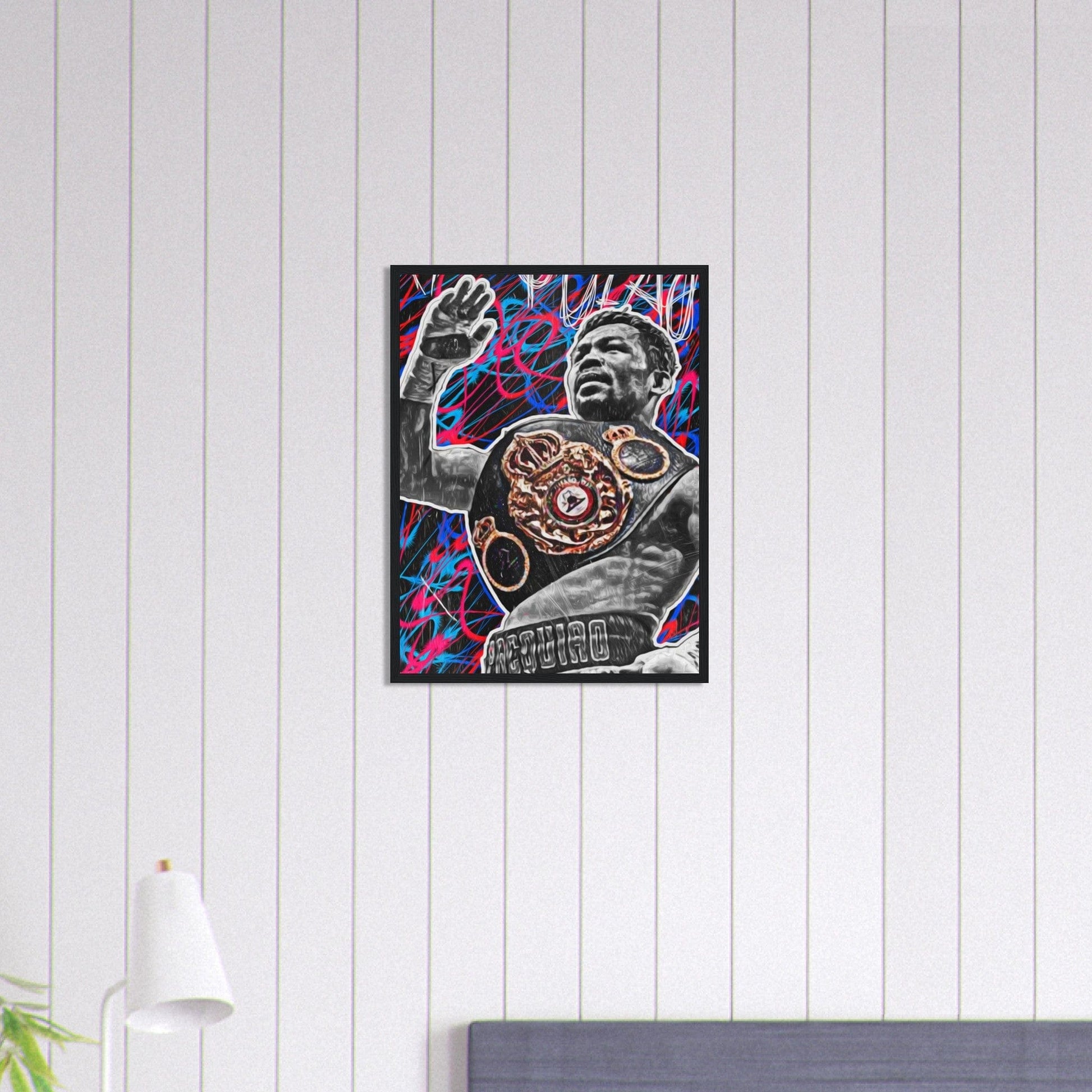 Canvanation Print Material Tableau Champion Boxe