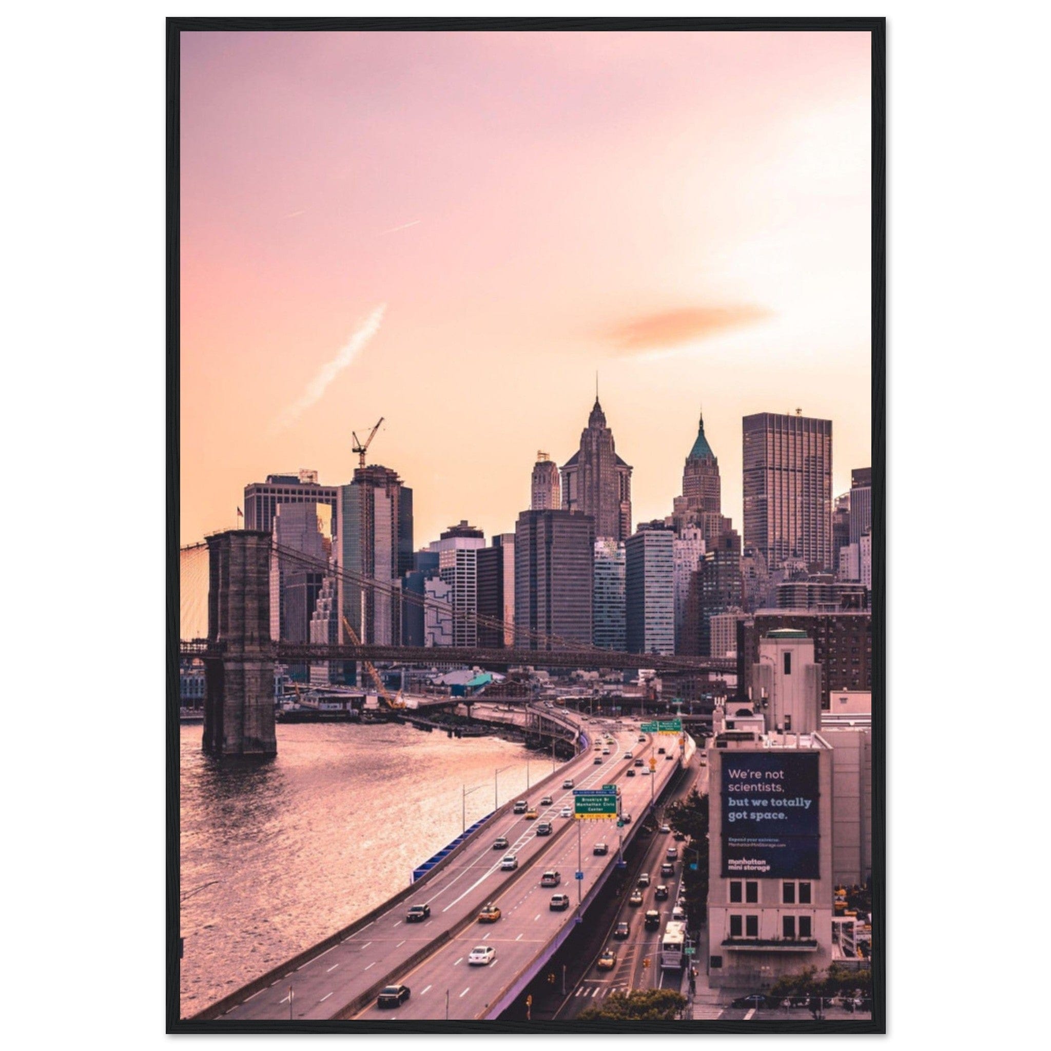 Gelato Print Material 70x100 cm / 28x40″ Tableau Ville New York