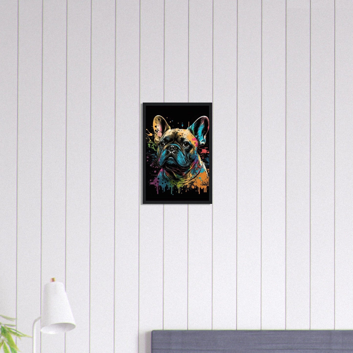 Canvanation Print Material 30x45 cm / 12x18″ Tableau Chien - L'âme du chien