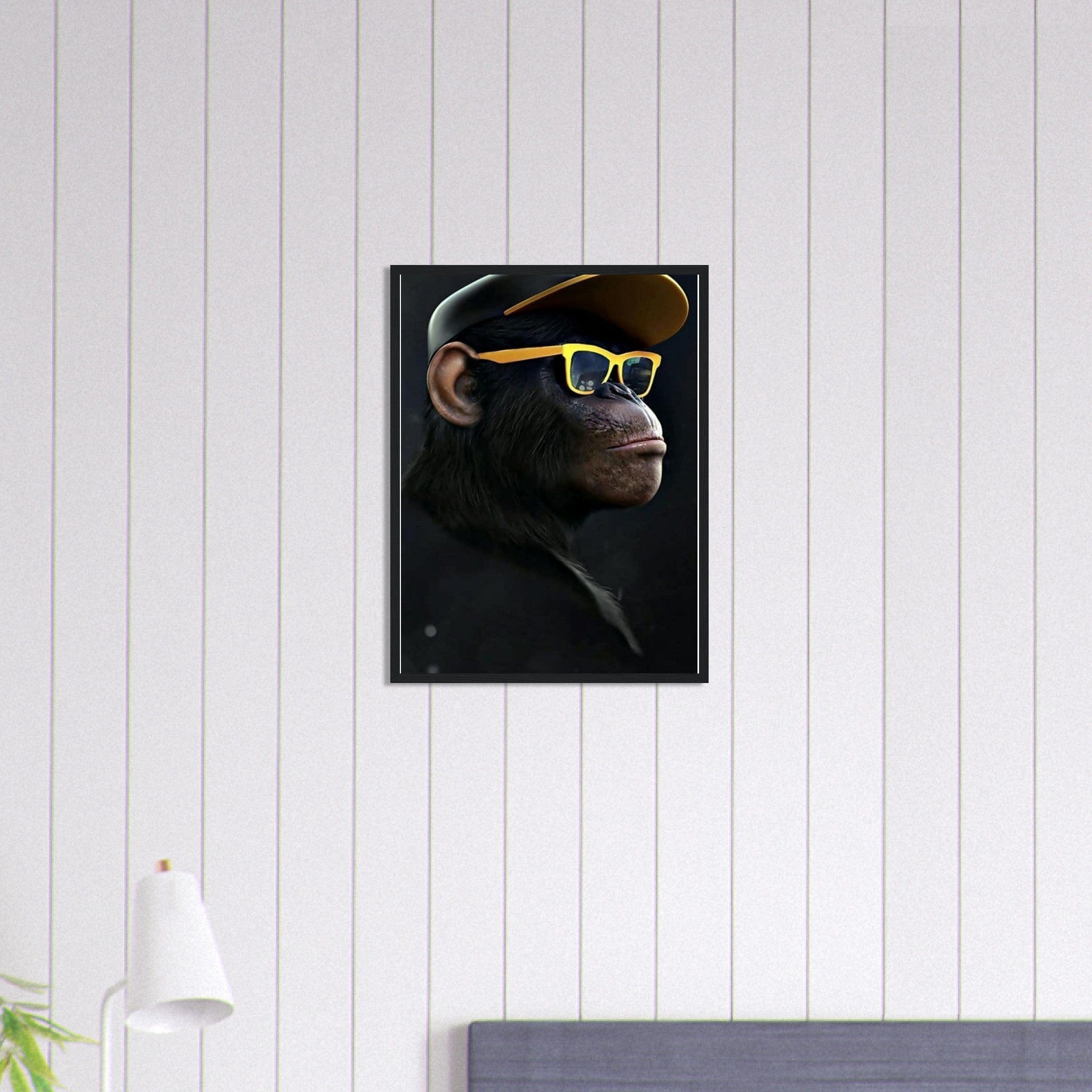 Canvanation Print Material 45x60 cm / 18x24″ Tableau Singe Lunette