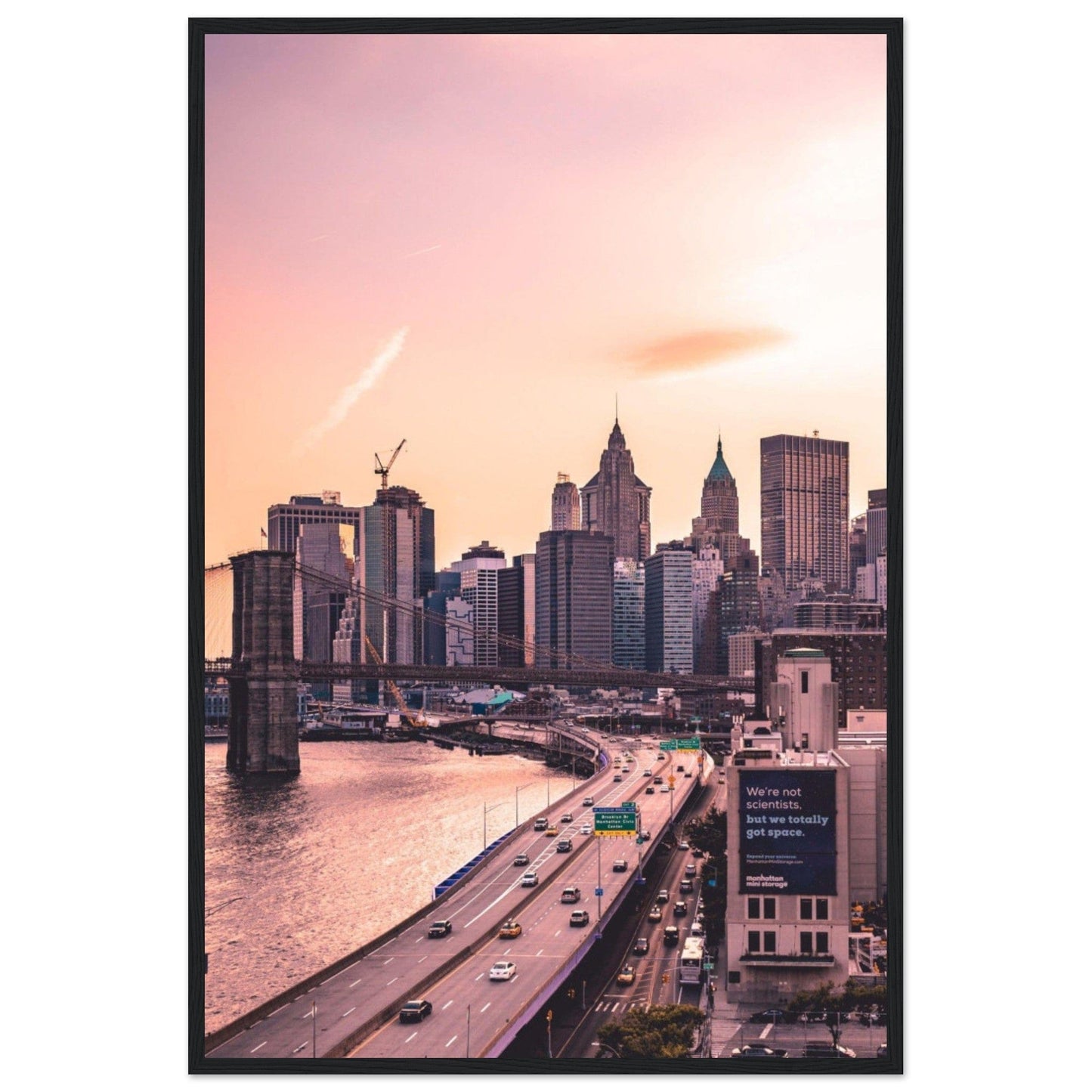 Gelato Print Material 60x90 cm / 24x36″ Tableau Ville New York
