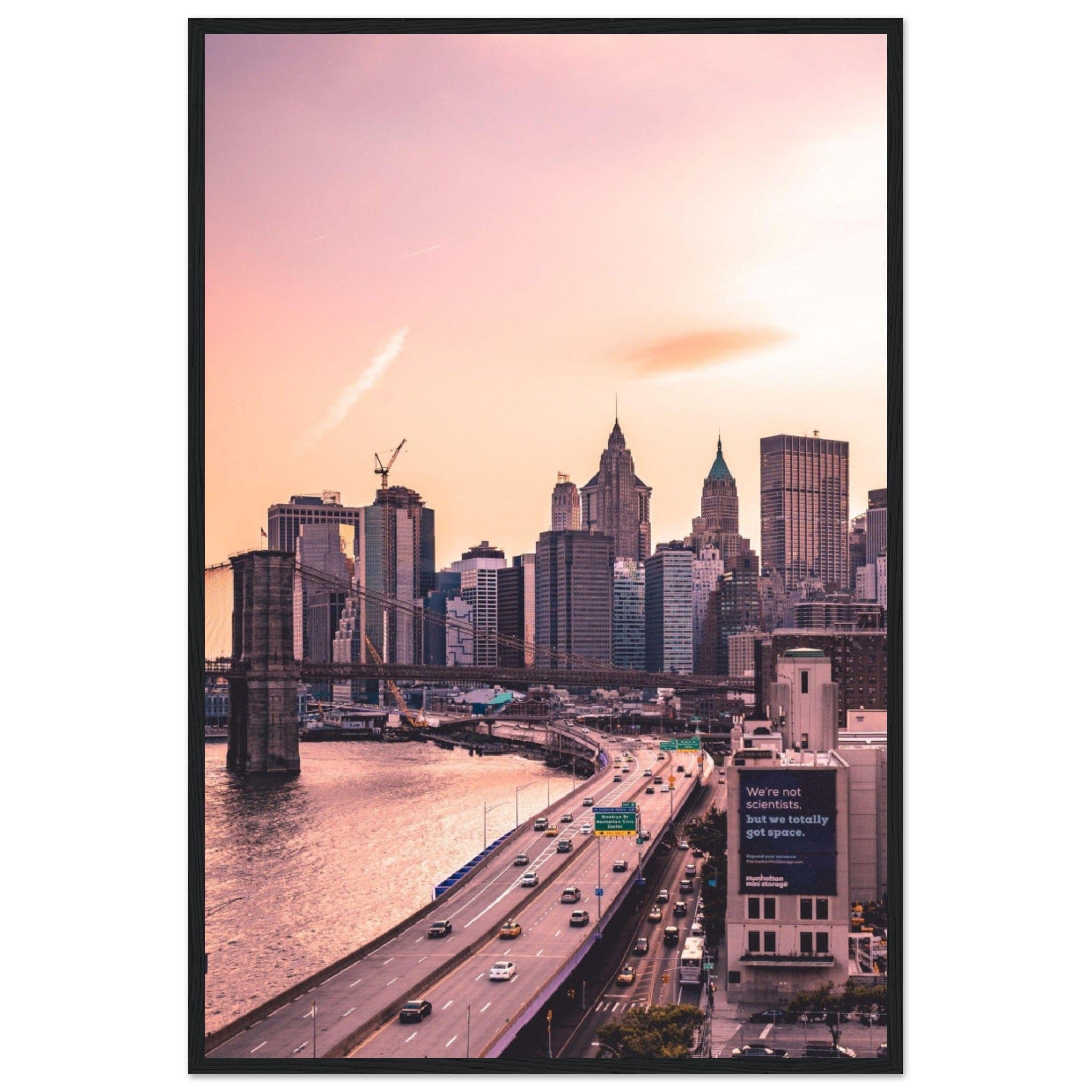 Gelato Print Material 60x90 cm / 24x36″ Tableau Ville New York