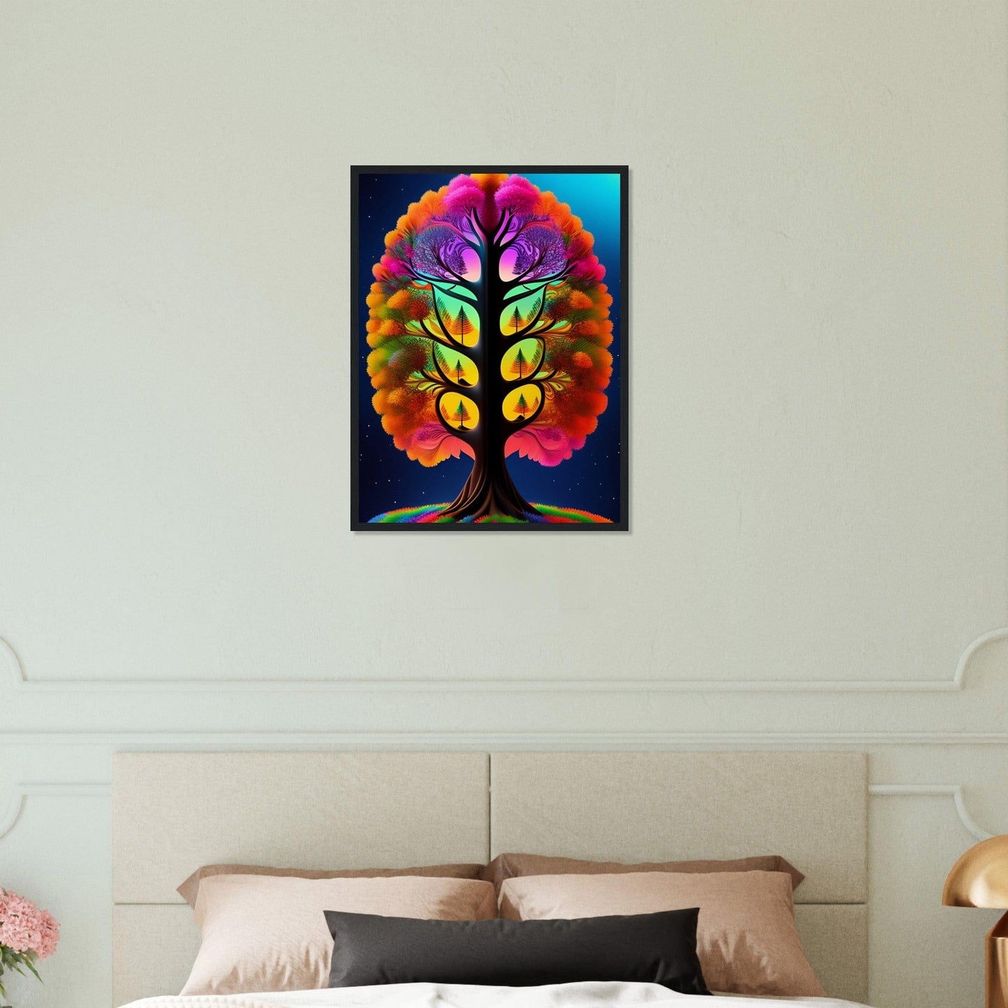 Canvanation Print Material Tableau L'arbre De Vie