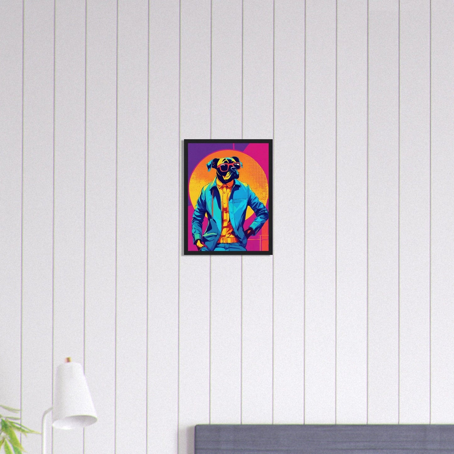 Canvanation Print Material 30x40 cm / 12x16″ Tableau Chien Pelage Doré