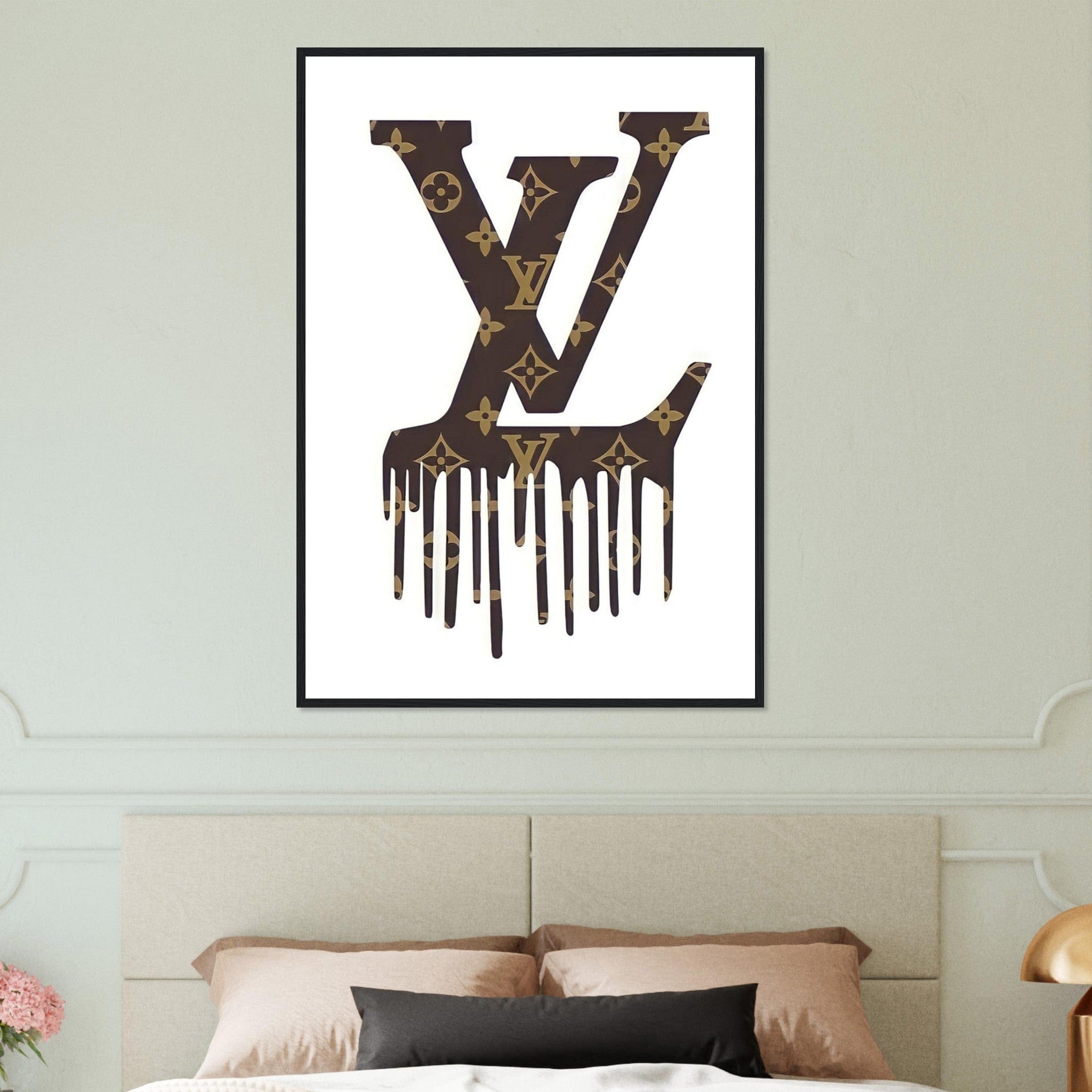 Canvanation Print Material 70x100 cm / 28x40″ Tableau Louis Vuitton Logo
