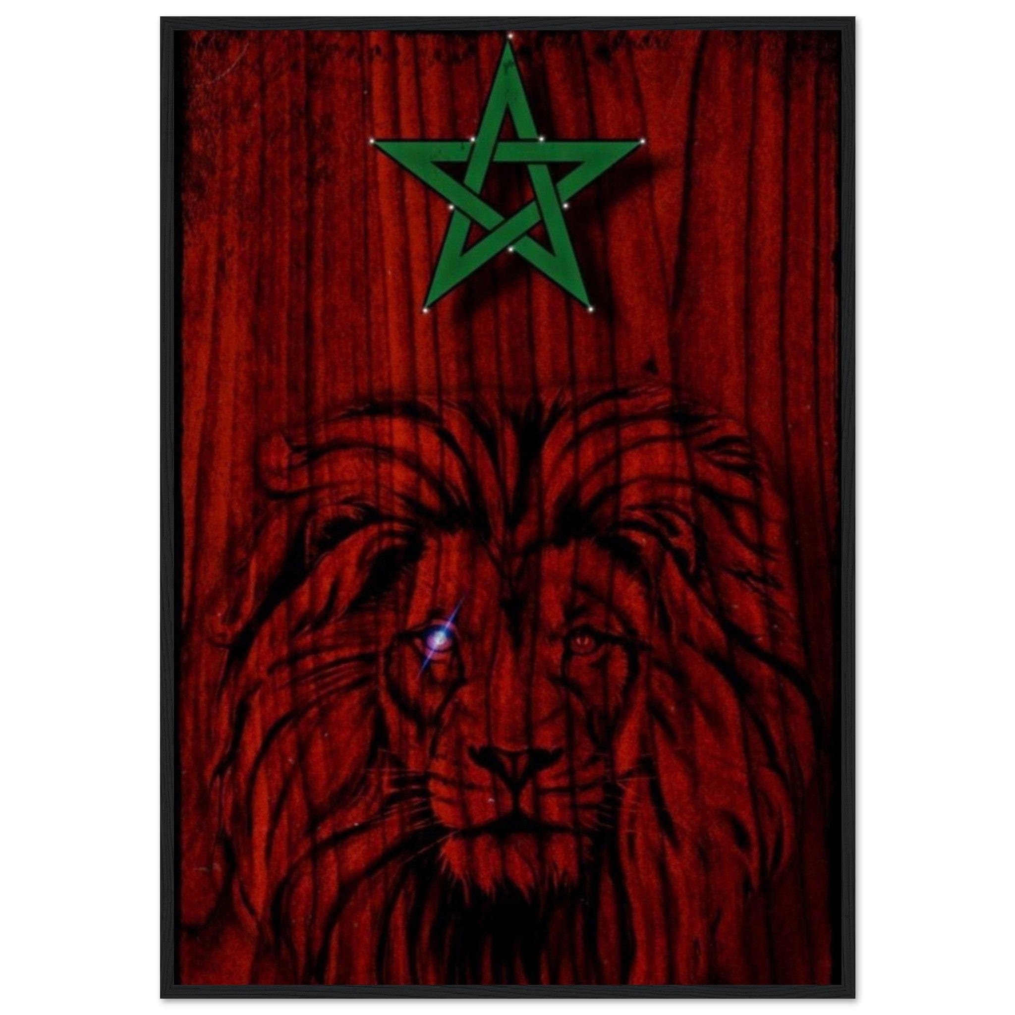 Canvanation Print Material 70x100 cm / 28x40″ Tableau Marocain Peinture