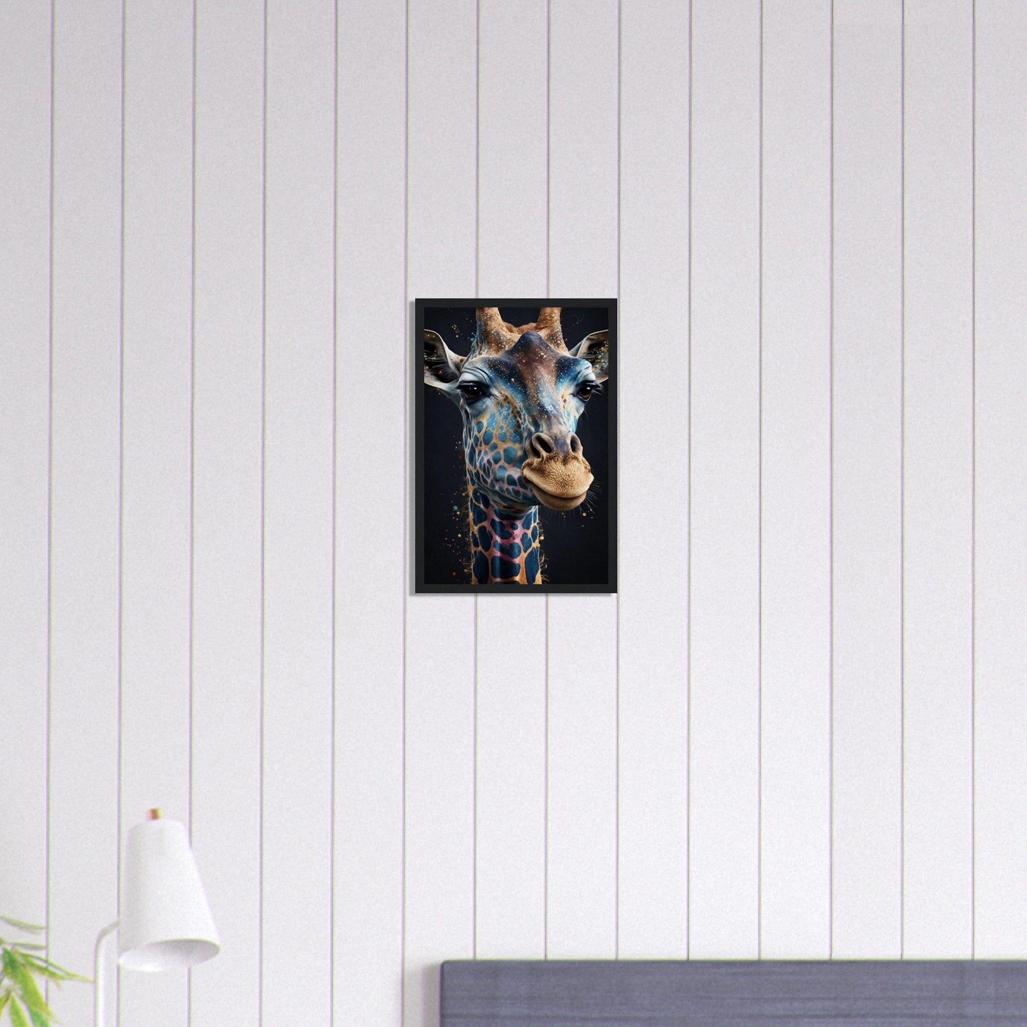 Canvanation Print Material 30x45 cm / 12x18″ Tableau Girafe Kapla