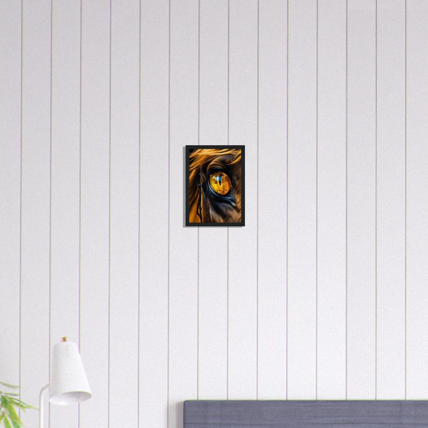 Canvanation Print Material A4 21x29.7 cm / 8x12″ Tableau Cheval Lumière de l'Aube