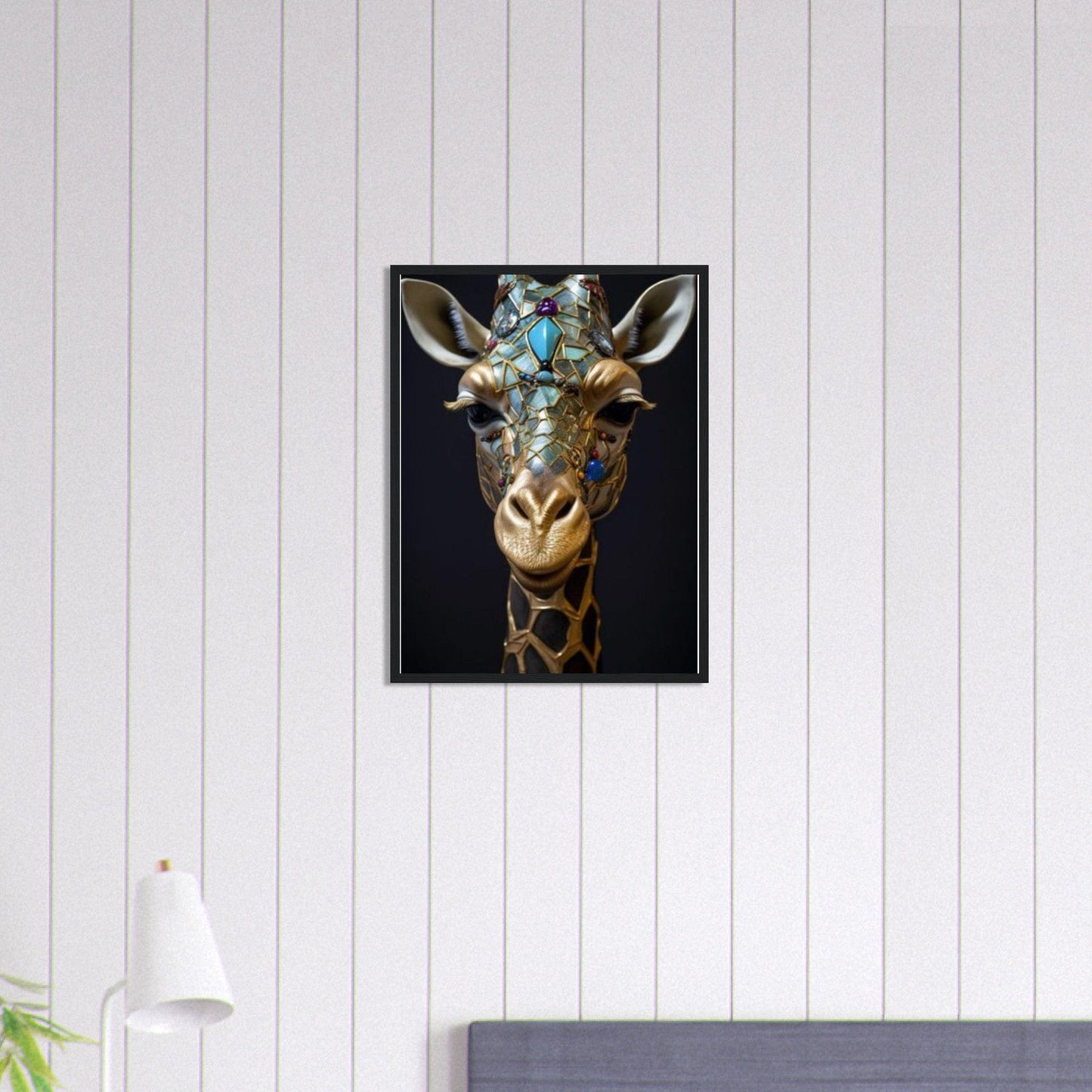 Canvanation Print Material 45x60 cm / 18x24″ Tableau Girafe Schleich