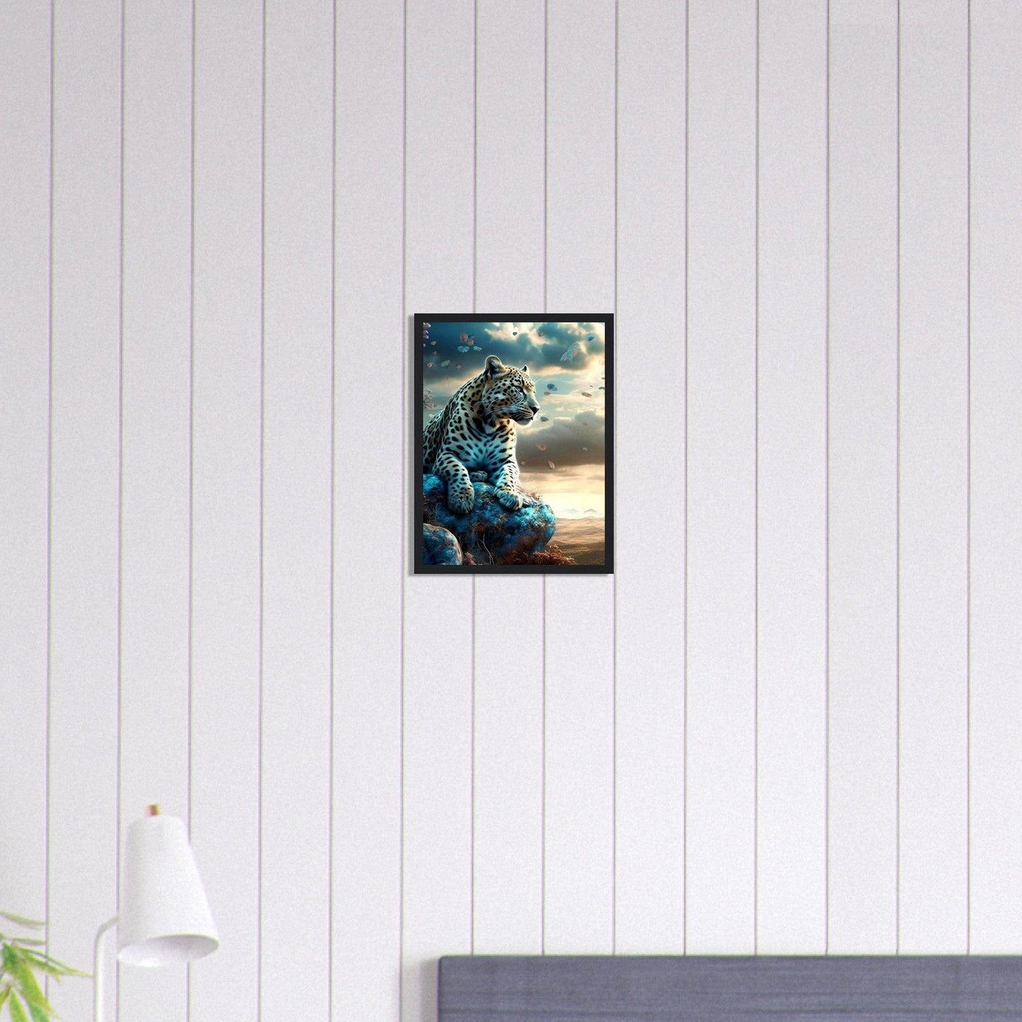 Canvanation Print Material 30x40 cm / 12x16″ Tableau Panthère Blanche