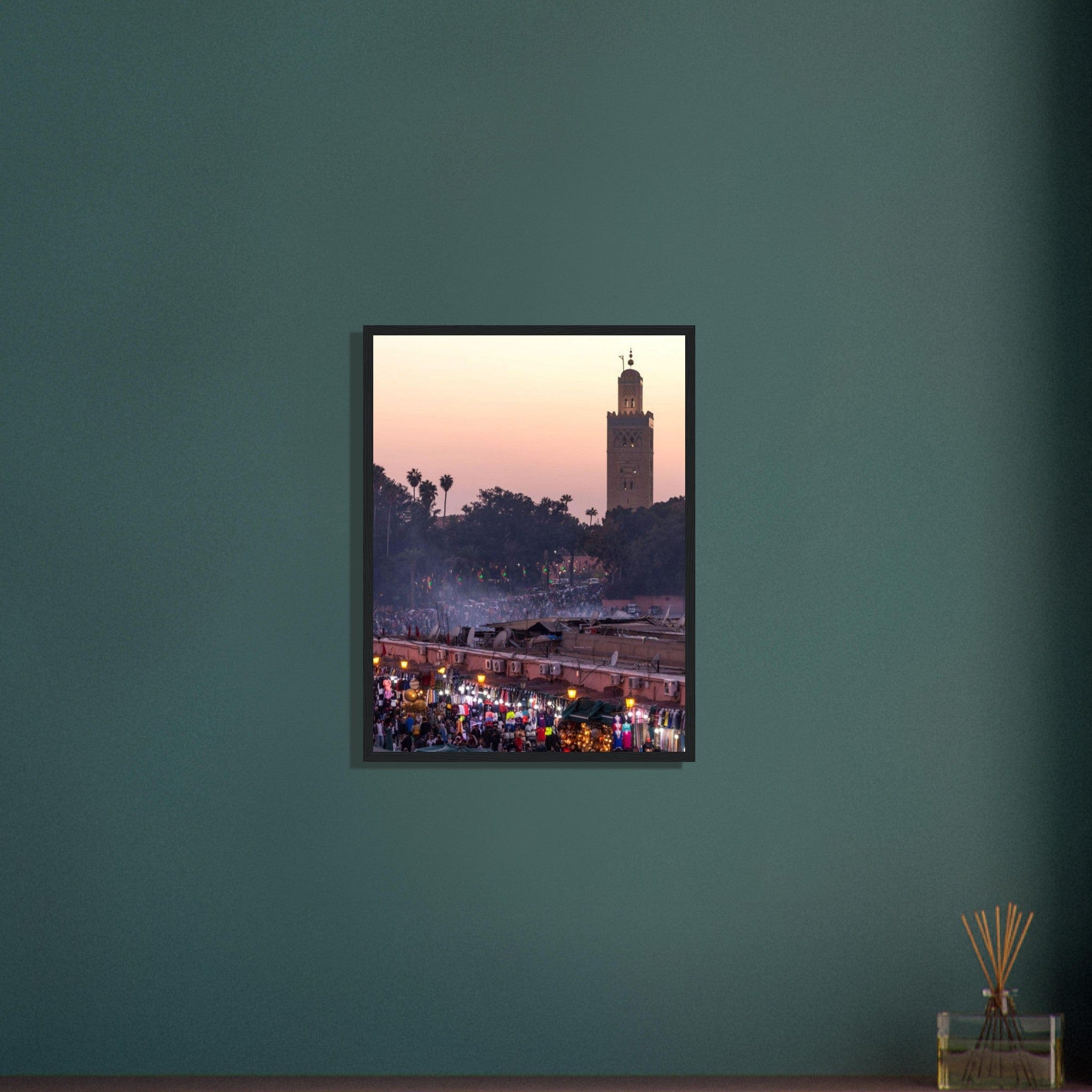 Canvanation Print Material Paysage Marocain En Peinture