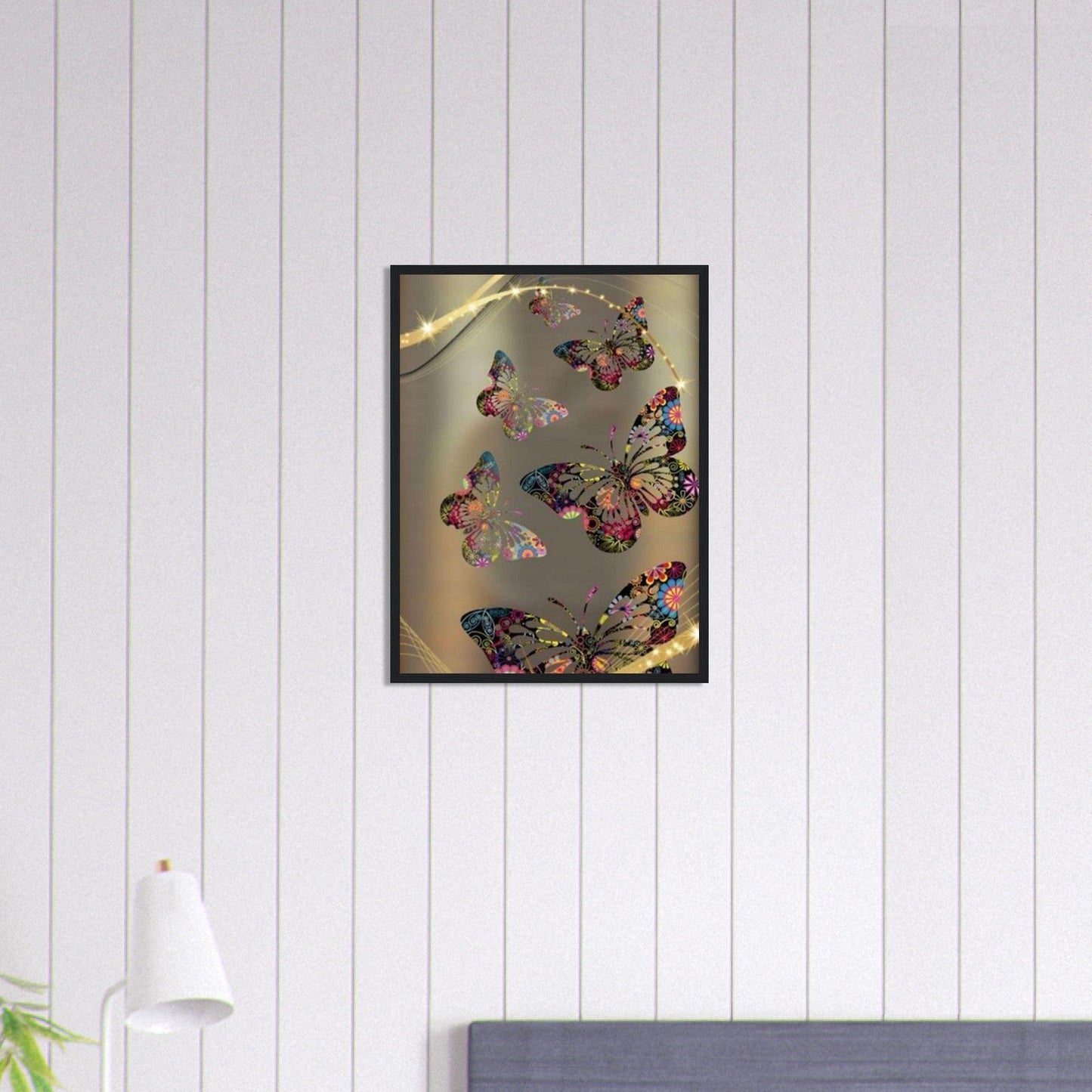 Gelato Print Material Tableau De Papillons