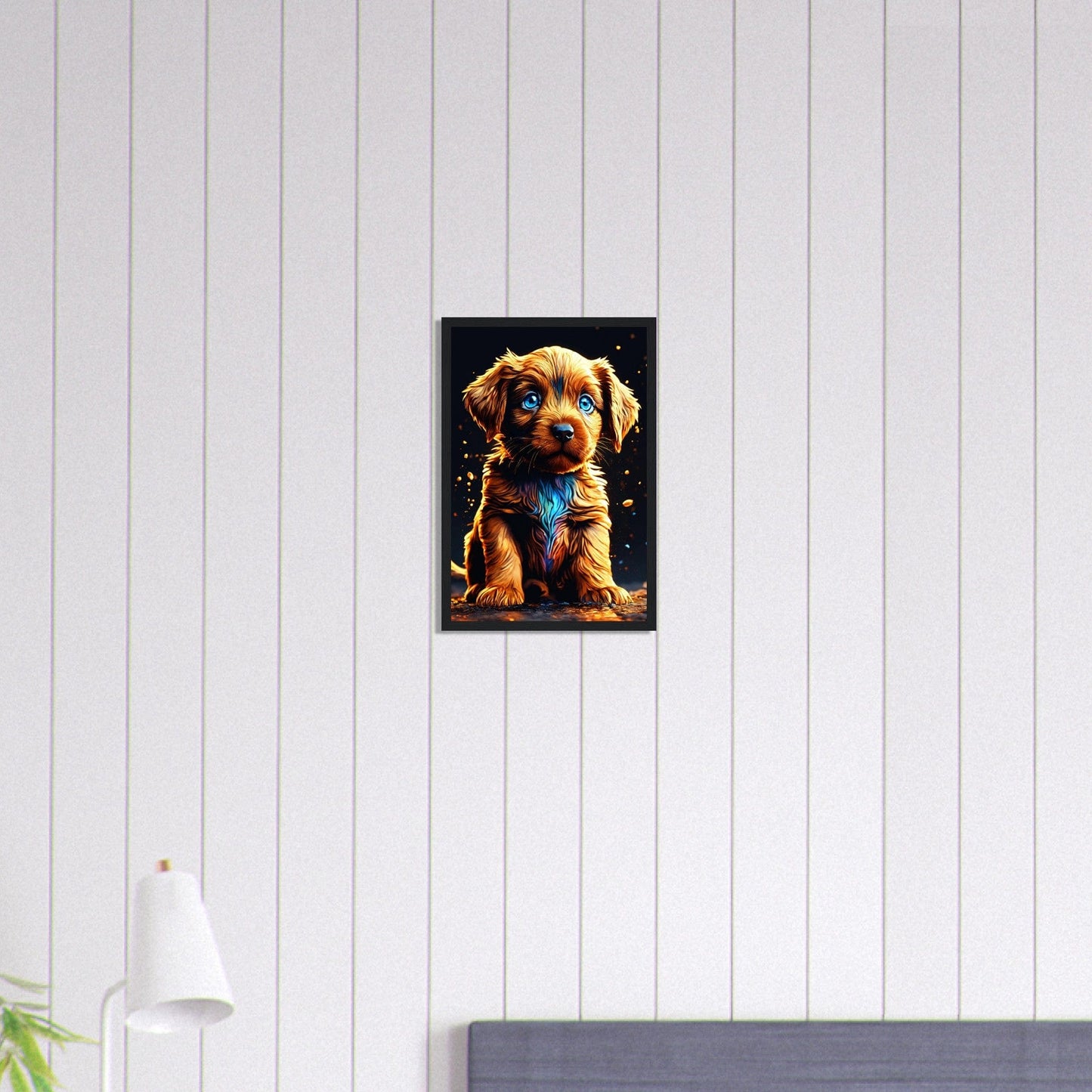 Canvanation Print Material 30x45 cm / 12x18″ Tableau Chien Amitié Sincère