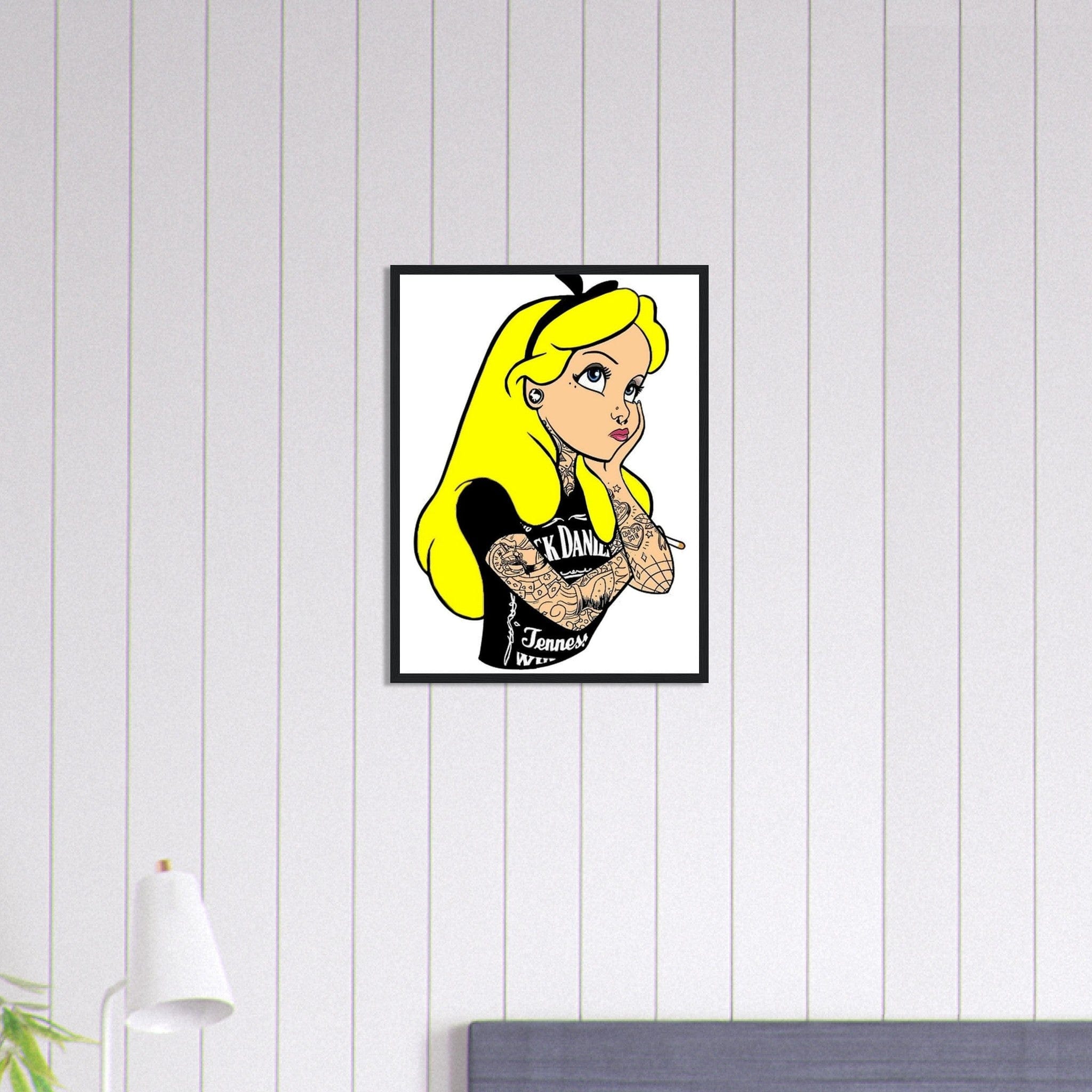 Canvanation Print Material 45x60 cm / 18x24″ Tableau Alice Au Pays des Merveilles