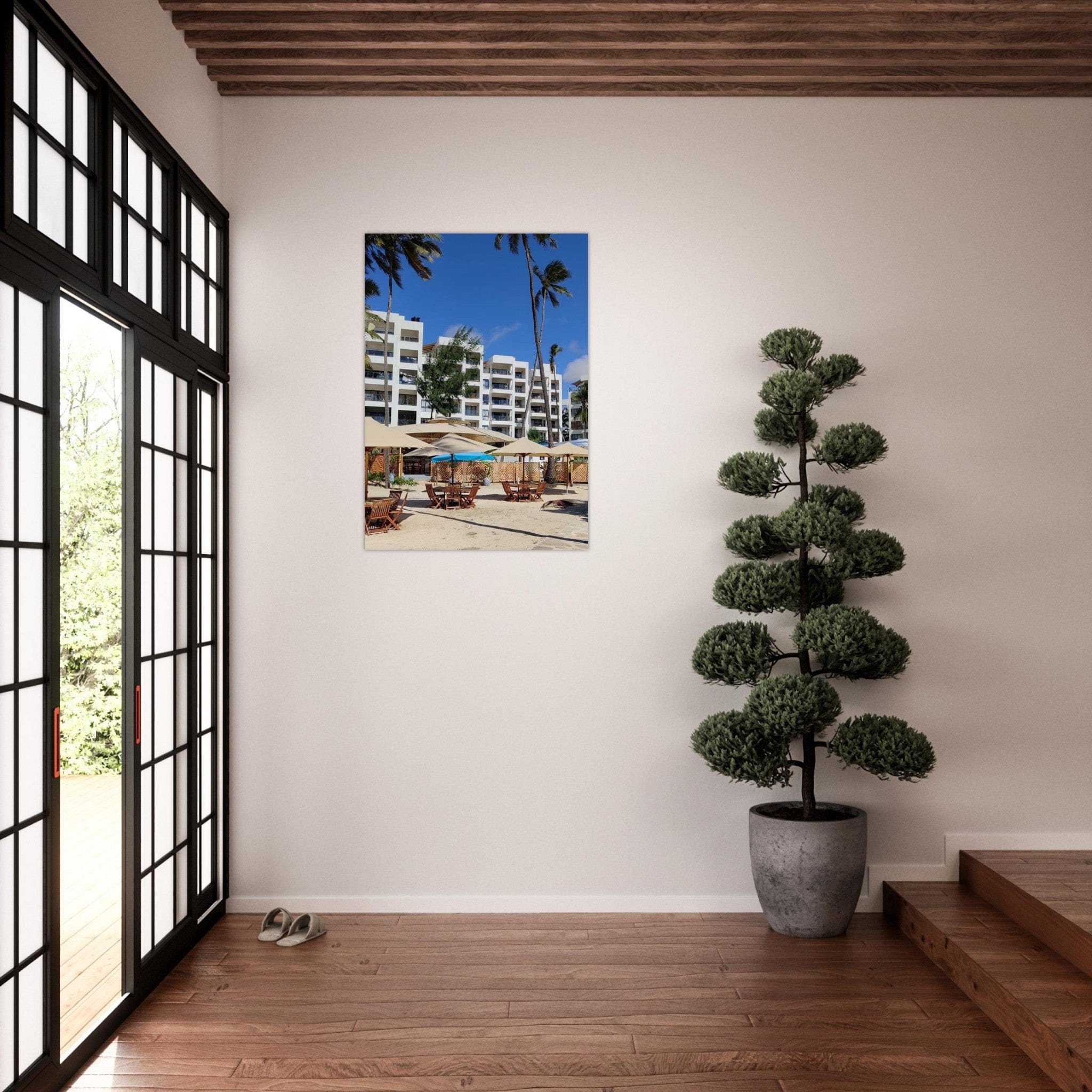 Gelato Print Material Affiche Africain Zanzibar Plage