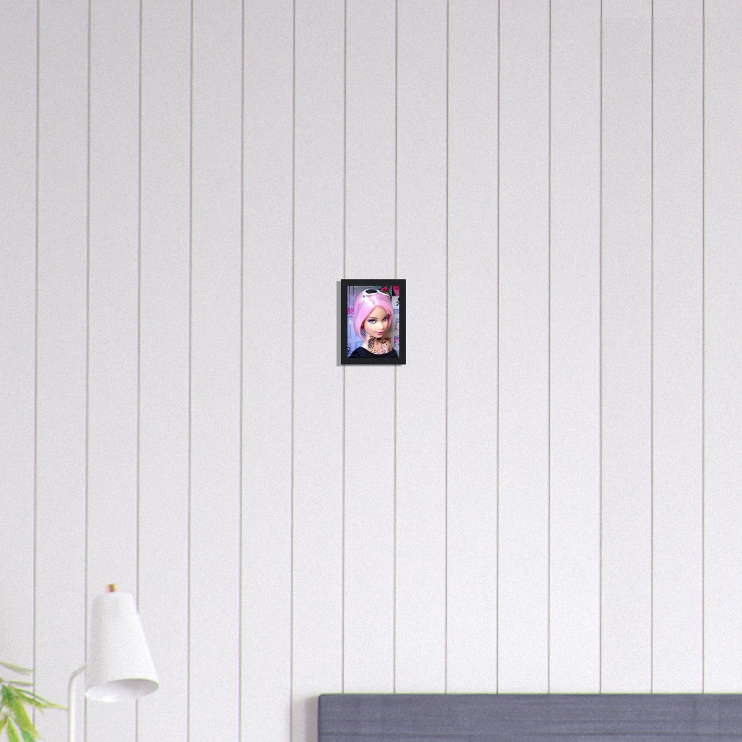 Canvanation Print Material 13x18 cm / 5x7″ Tableau Barbie Street Art