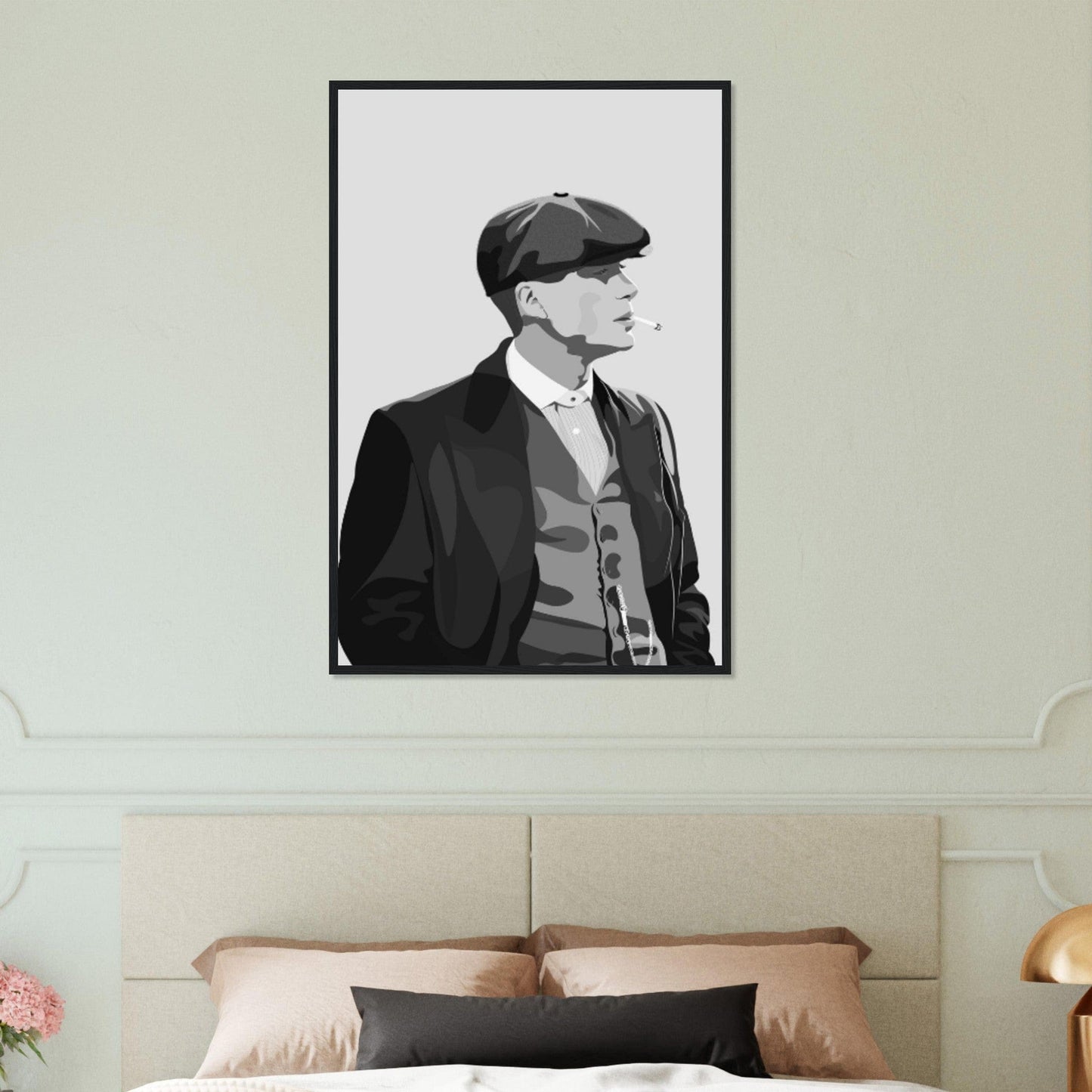 Canvanation Print Material 60x90 cm / 24x36″ Tableau Peaky Blinder Film Thomas Shelby