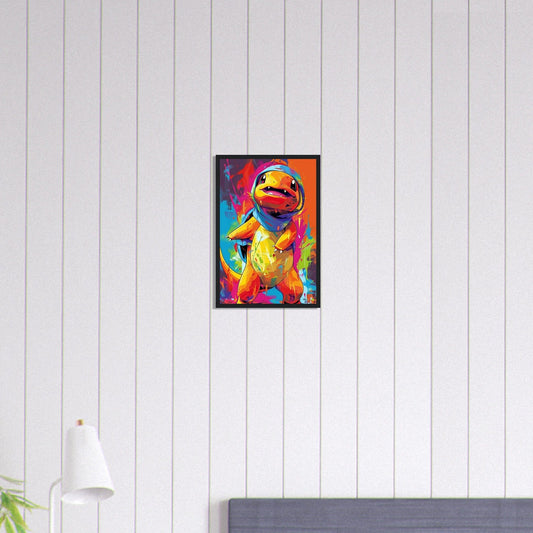 Canvanation Print Material 30x45 cm / 12x18″ Tableau Pokémon Dessin Salameche