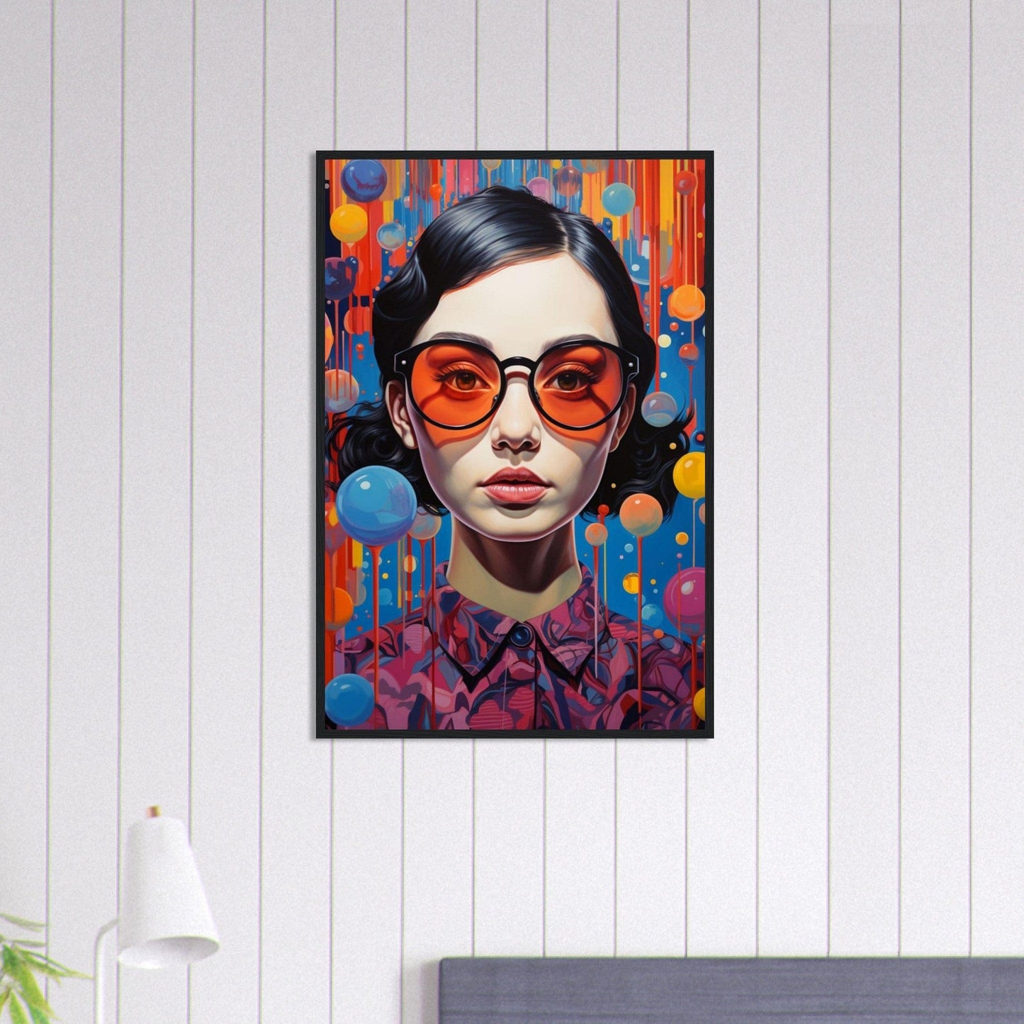 Canvanation Print Material 60x90 cm / 24x36″ Tableau Femme 60's