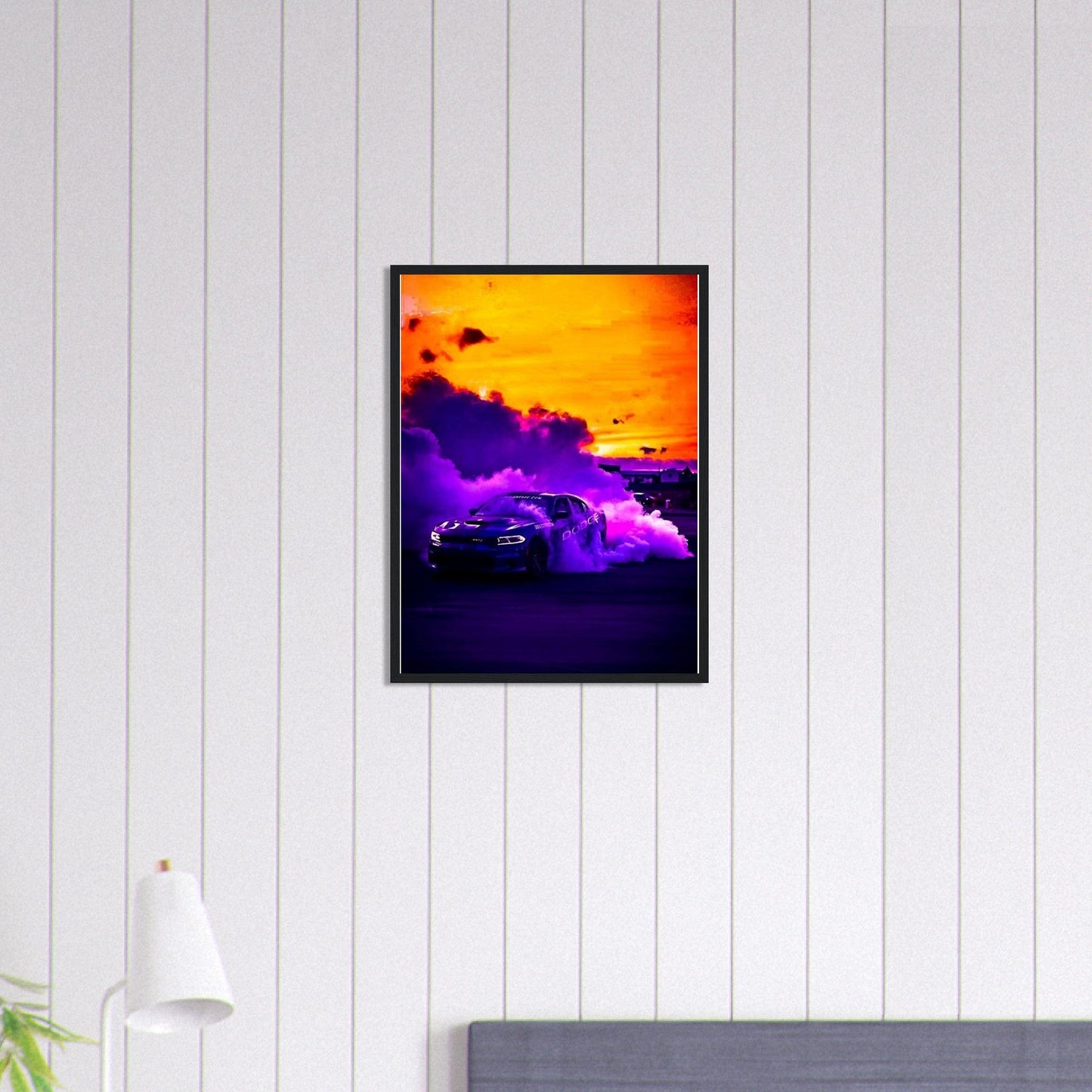 Canvanation Print Material 45x60 cm / 18x24″ Tableau Voiture Dodge Charger