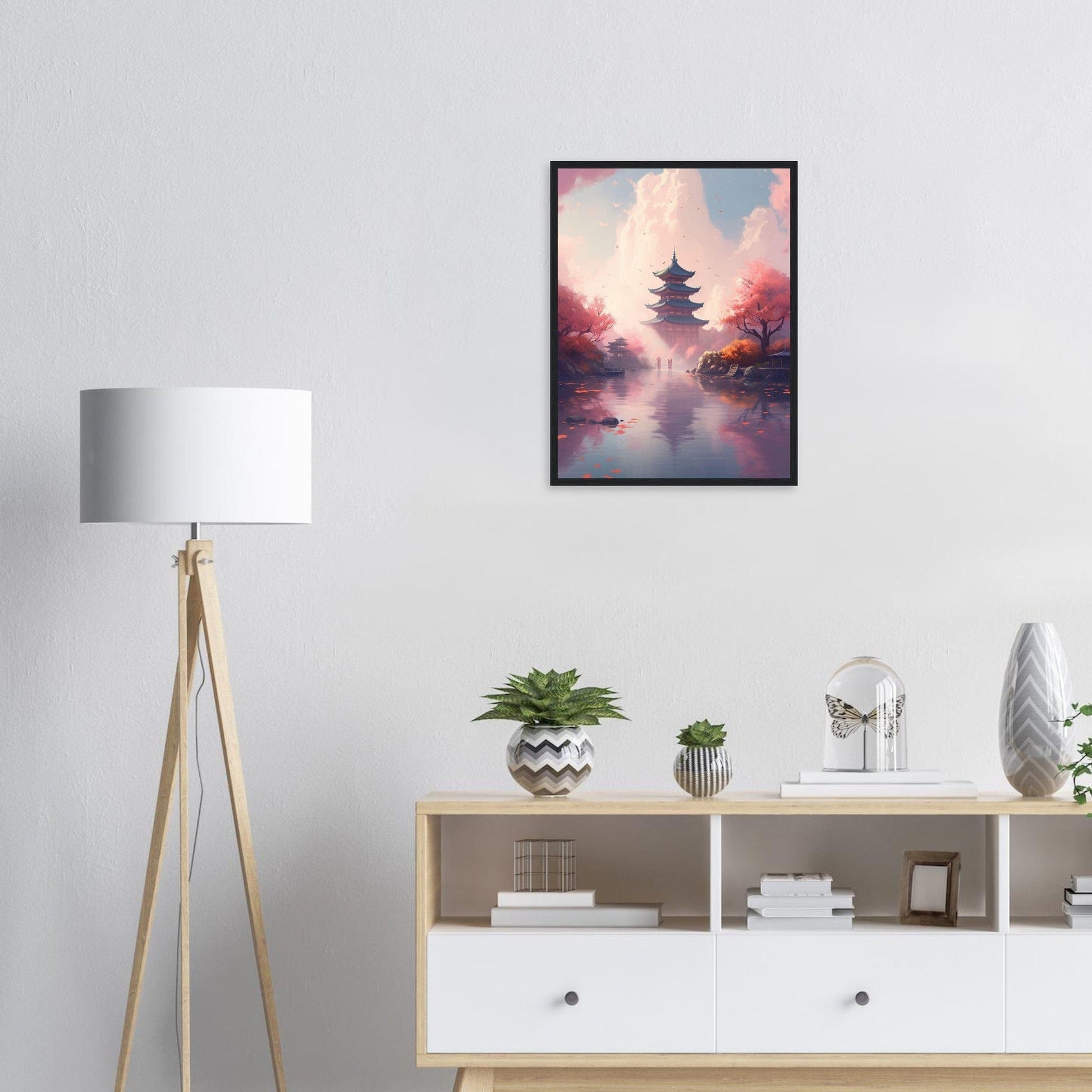 Canvanation Print Material Tableau Japon Fleur De Cerisier