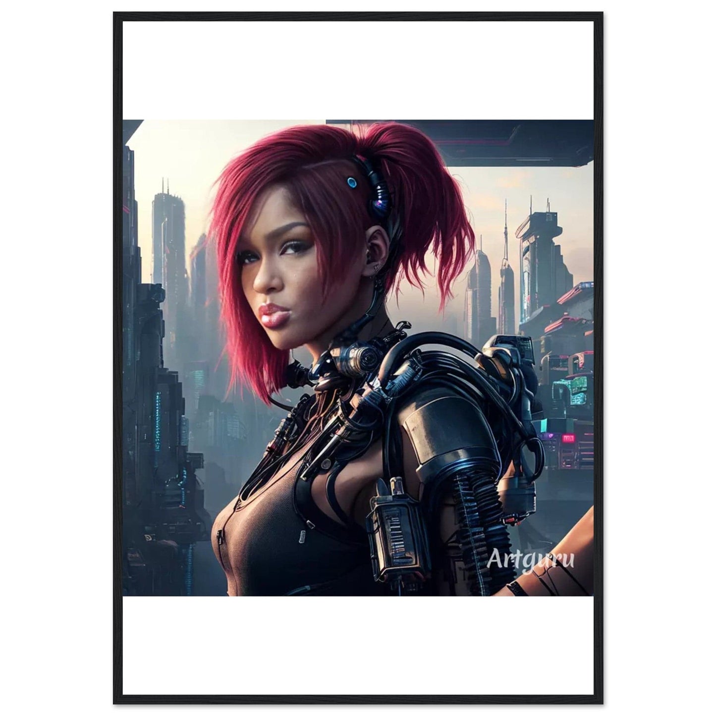 Canvanation Print Material 70x100 cm / 28x40″ Cadre Photo Personnalisé AI