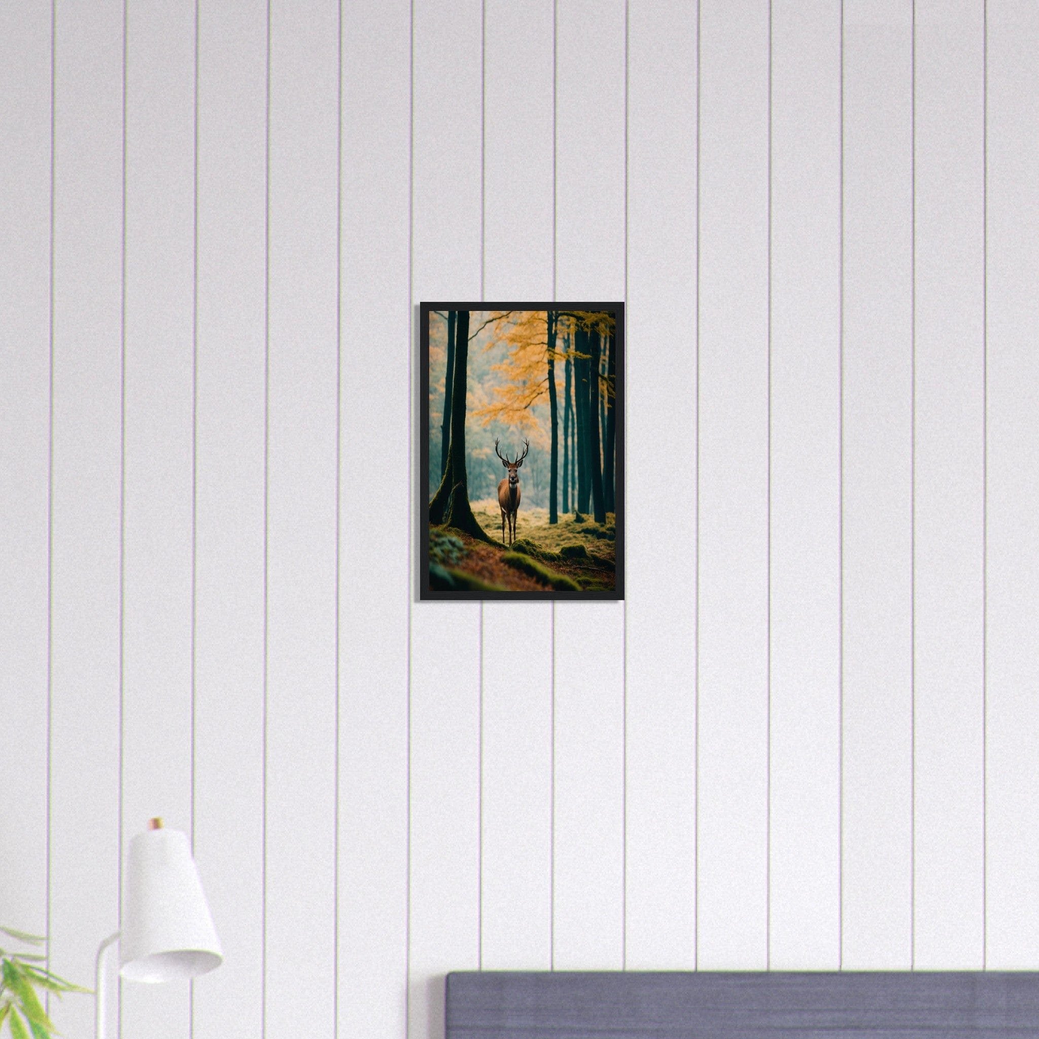 Canvanation Print Material 30x45 cm / 12x18″ Tableau Cerf Majesté Sylvestre