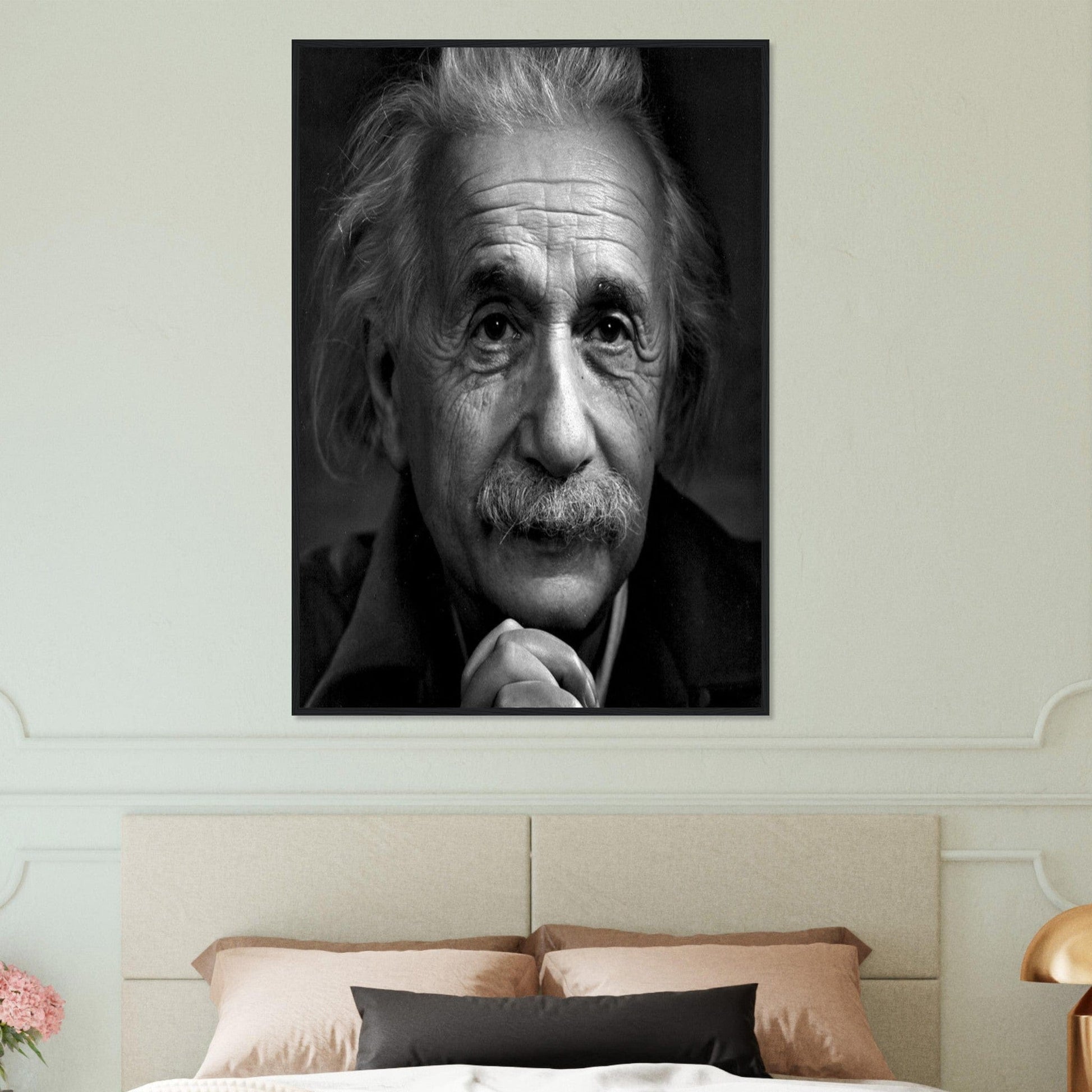 Canvanation Print Material Tableau Photo Noir Et Blanc-Portrait-Einstein