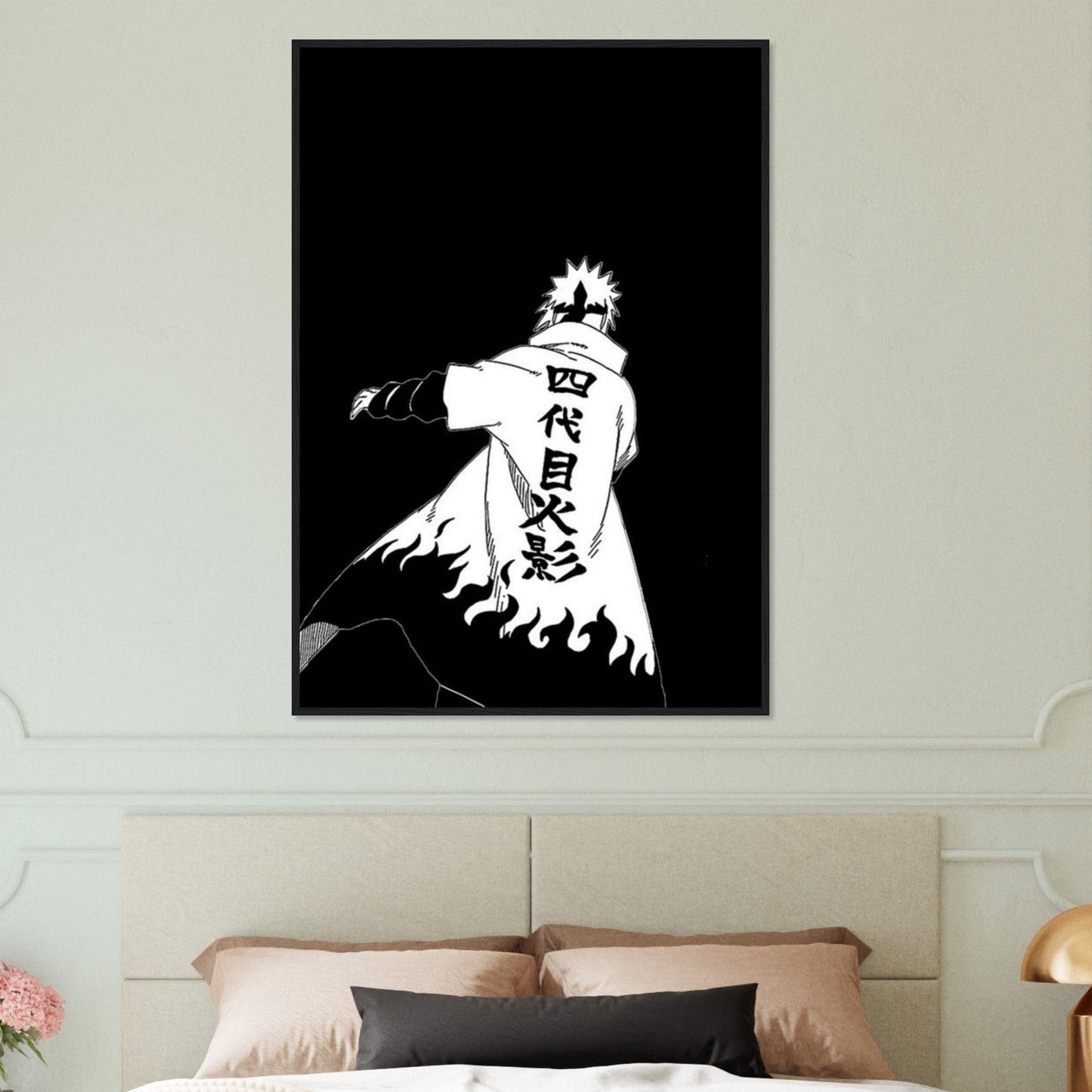 Canvanation Print Material Tableau Photo Noir Et Blanc-Anime-Naruto