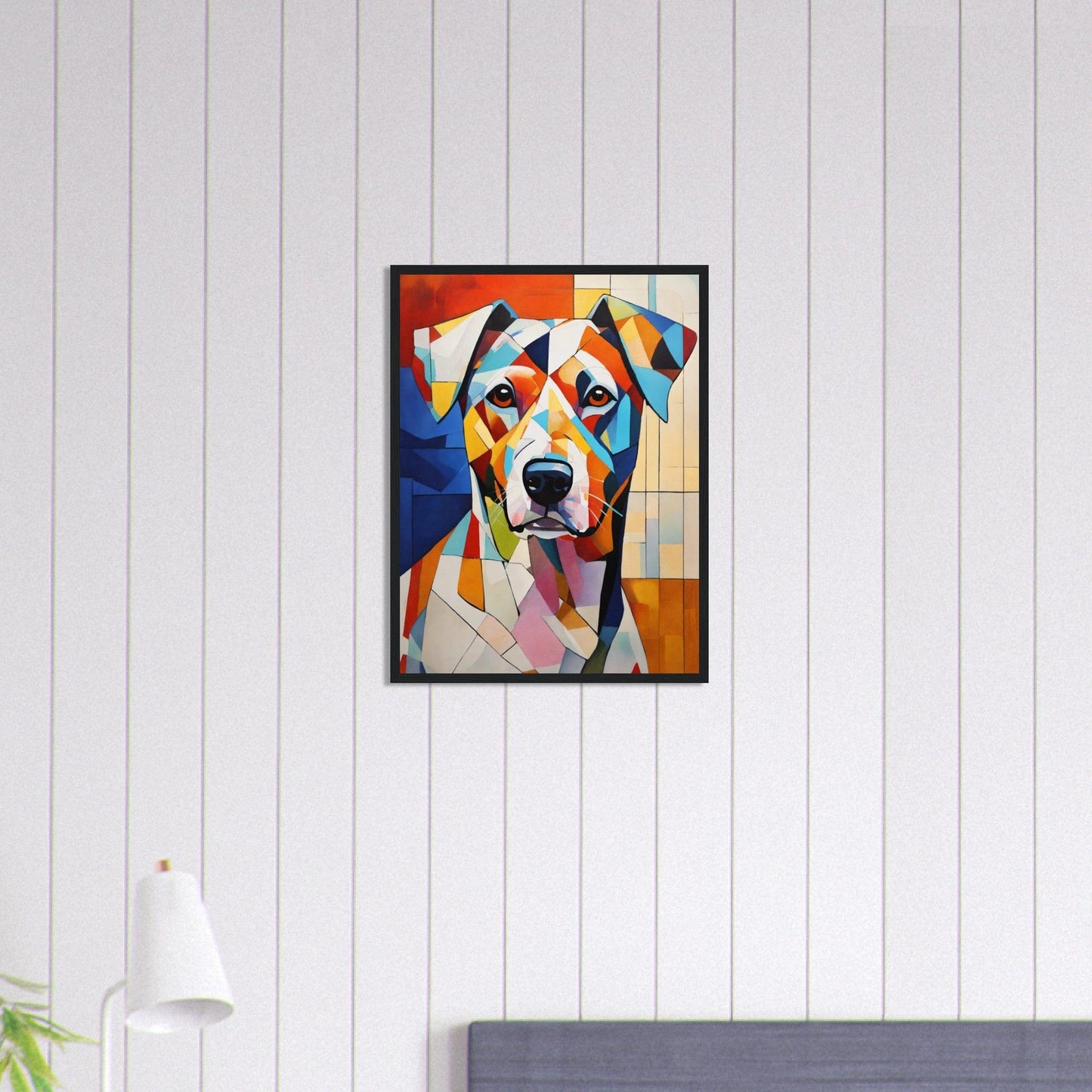 Canvanation Print Material 45x60 cm / 18x24″ Tableau Chien Aventure Et Loyauté