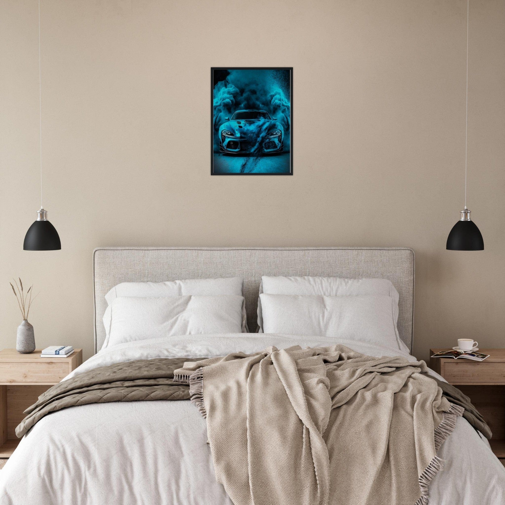 Canvanation Print Material 45x60 cm / 18x24″ Tableau Voiture Supra Cupra