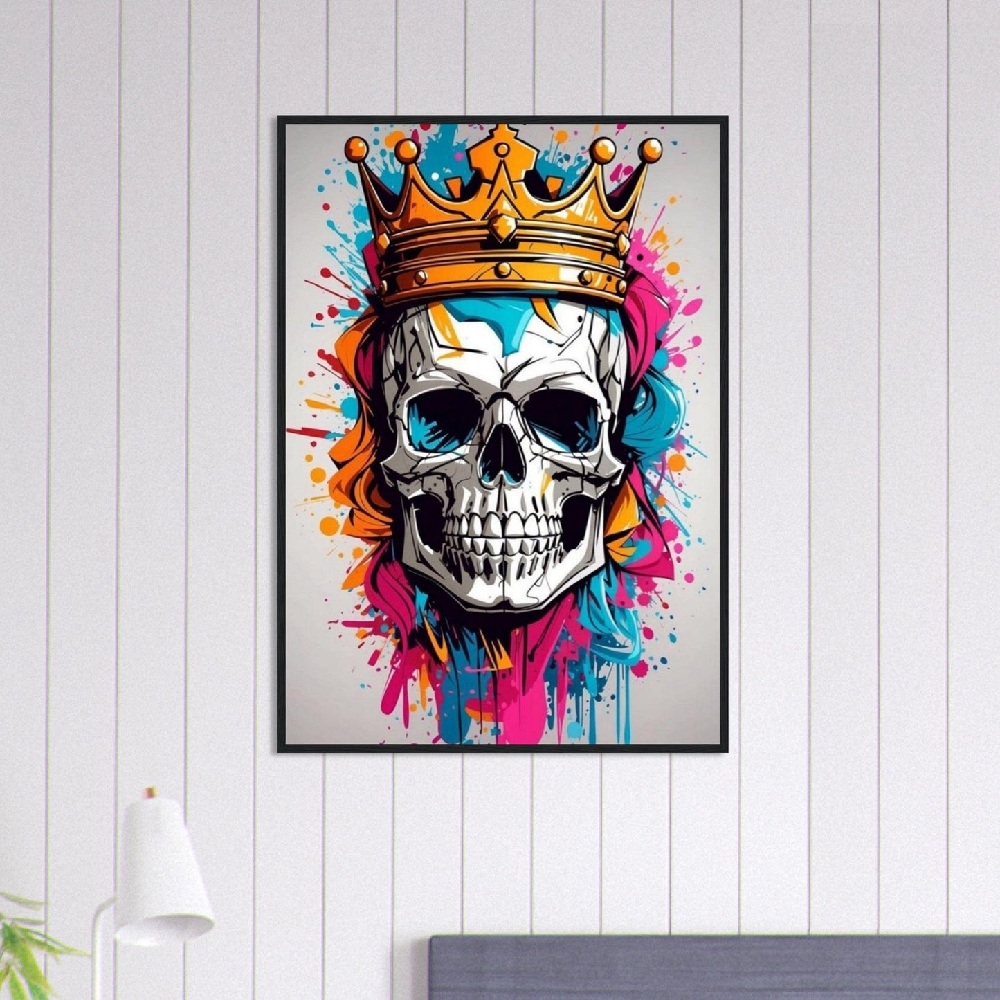 Canvanation Print Material 70x100 cm / 28x40″ Tableau Street Art Crane Couleur