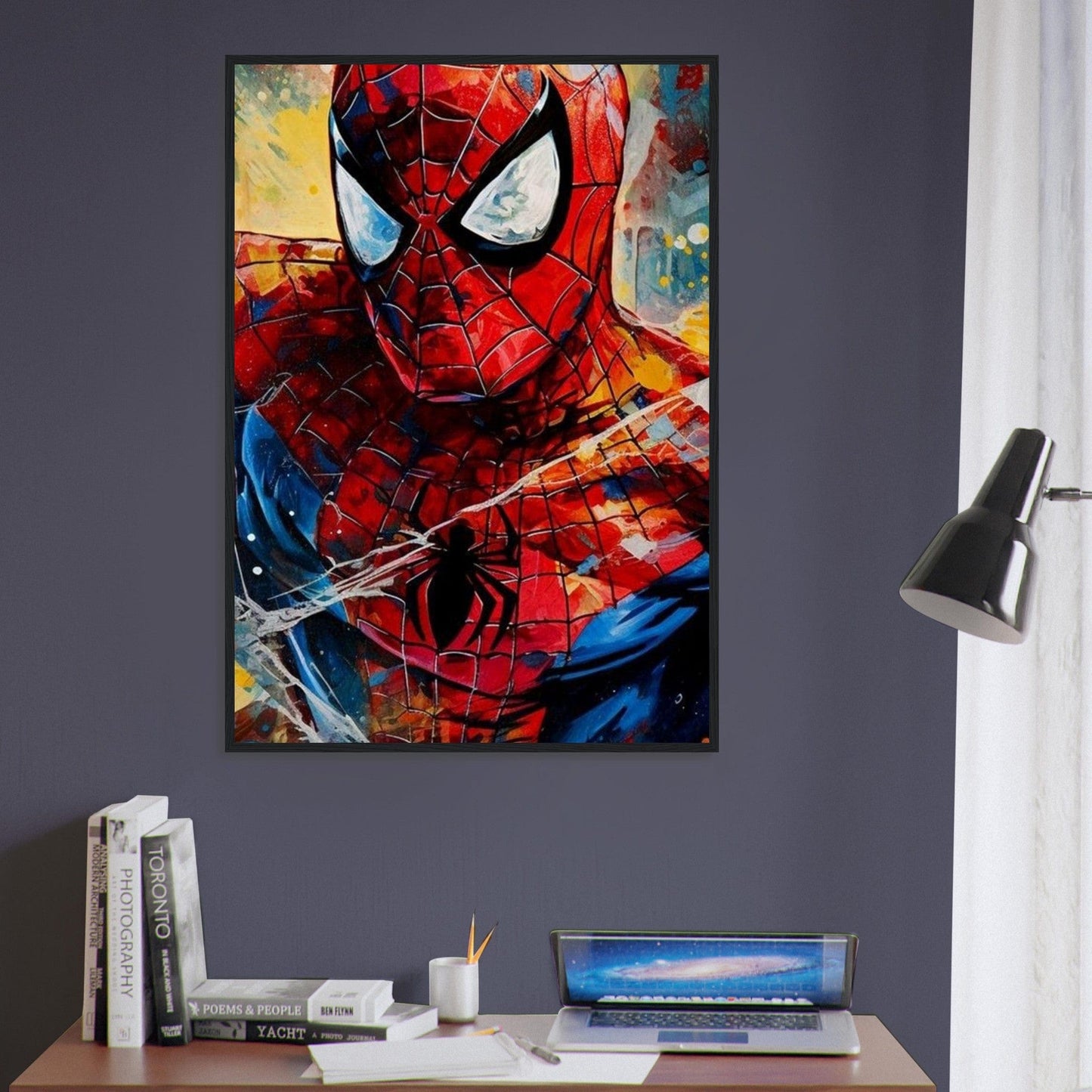 Canvanation Print Material Tableau Street Art Spideman Graffiti