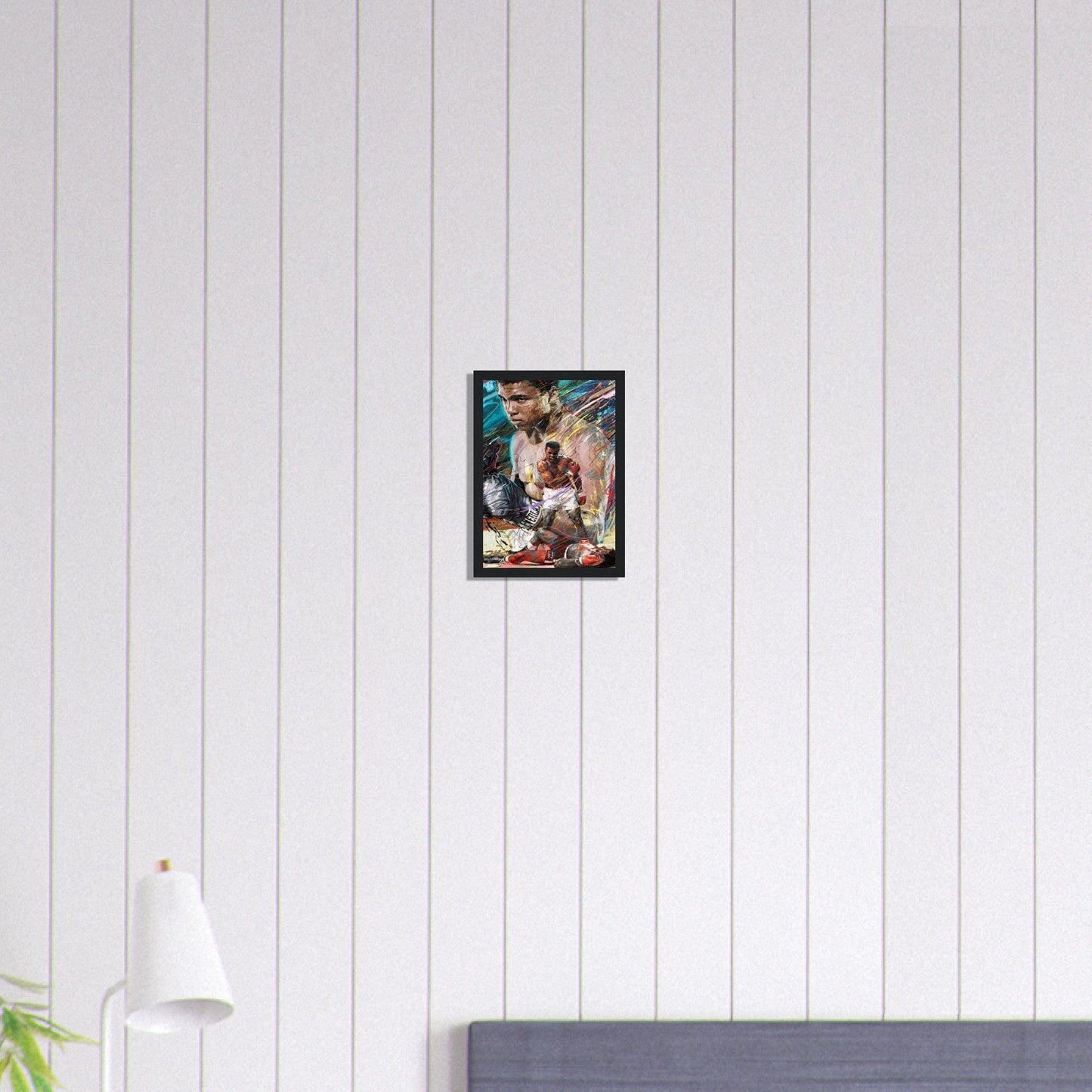 Canvanation Print Material A4 21x29.7 cm / 8x12″ Tableau Boe Mohamed Ali Dessin