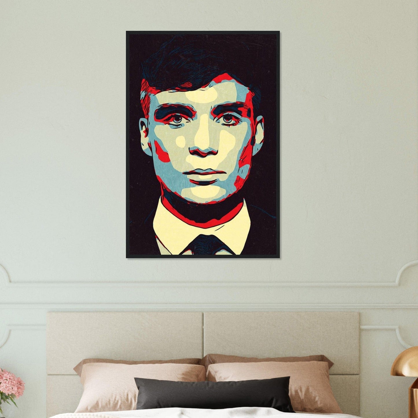 Canvanation Print Material 60x90 cm / 24x36″ Tableau Peaky Blinder Film Thomas Shelby