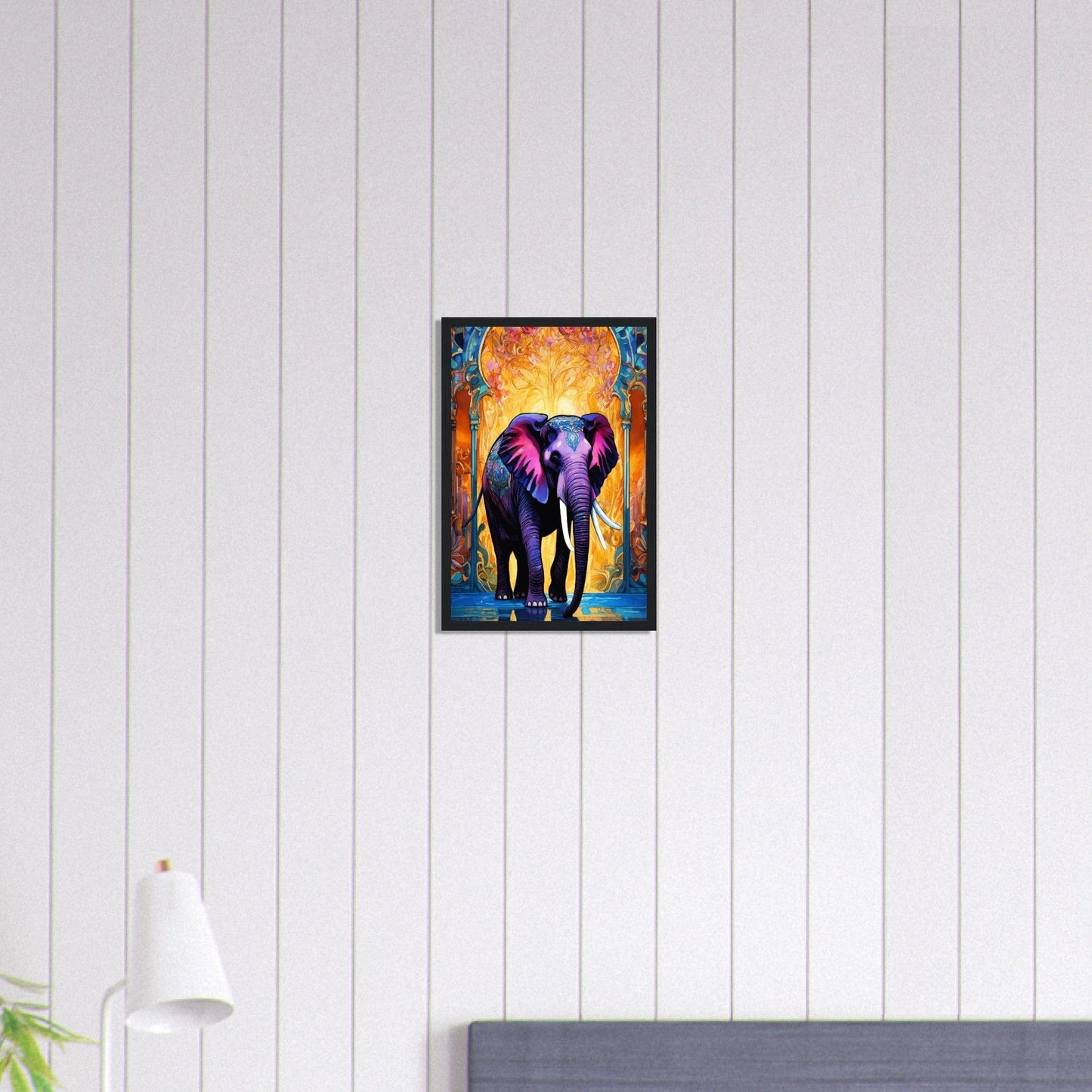 Canvanation Print Material 30x45 cm / 12x18″ Tableau Elephant L'Empereur De La Terre