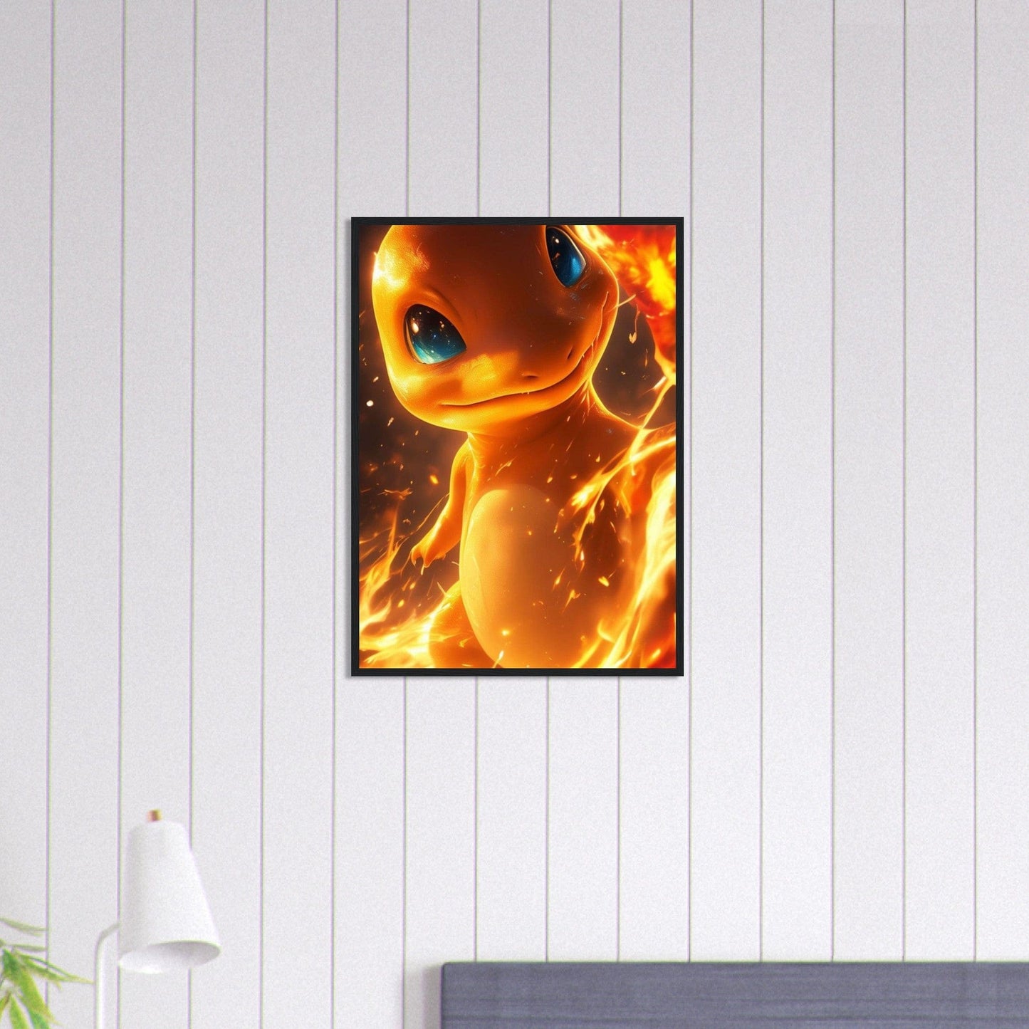 Canvanation Print Material 50x70 cm / 20x28″ Tableau Pokémon Salameche