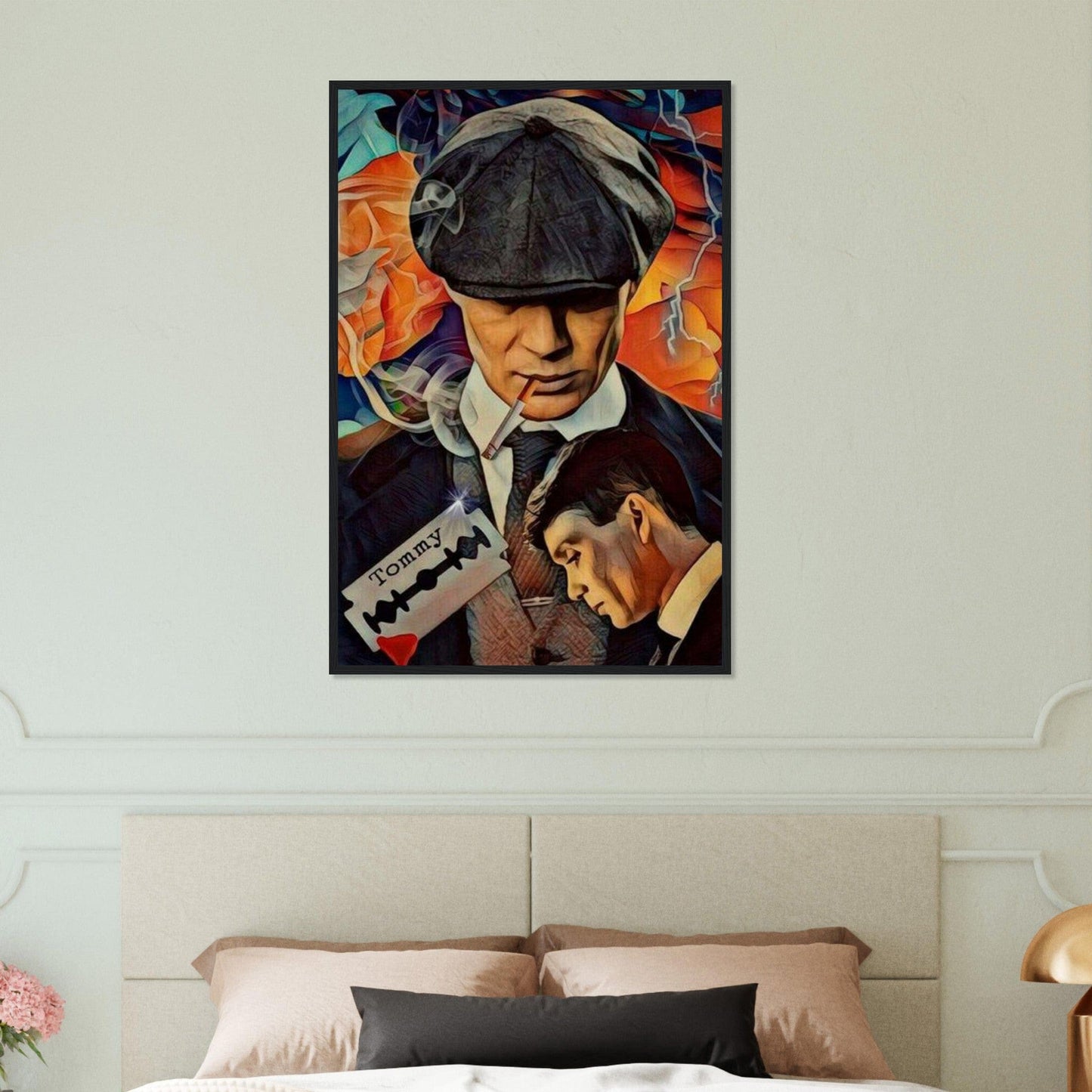 Canvanation Print Material 60x90 cm / 24x36″ Tableau Peaky Blinder Thomas