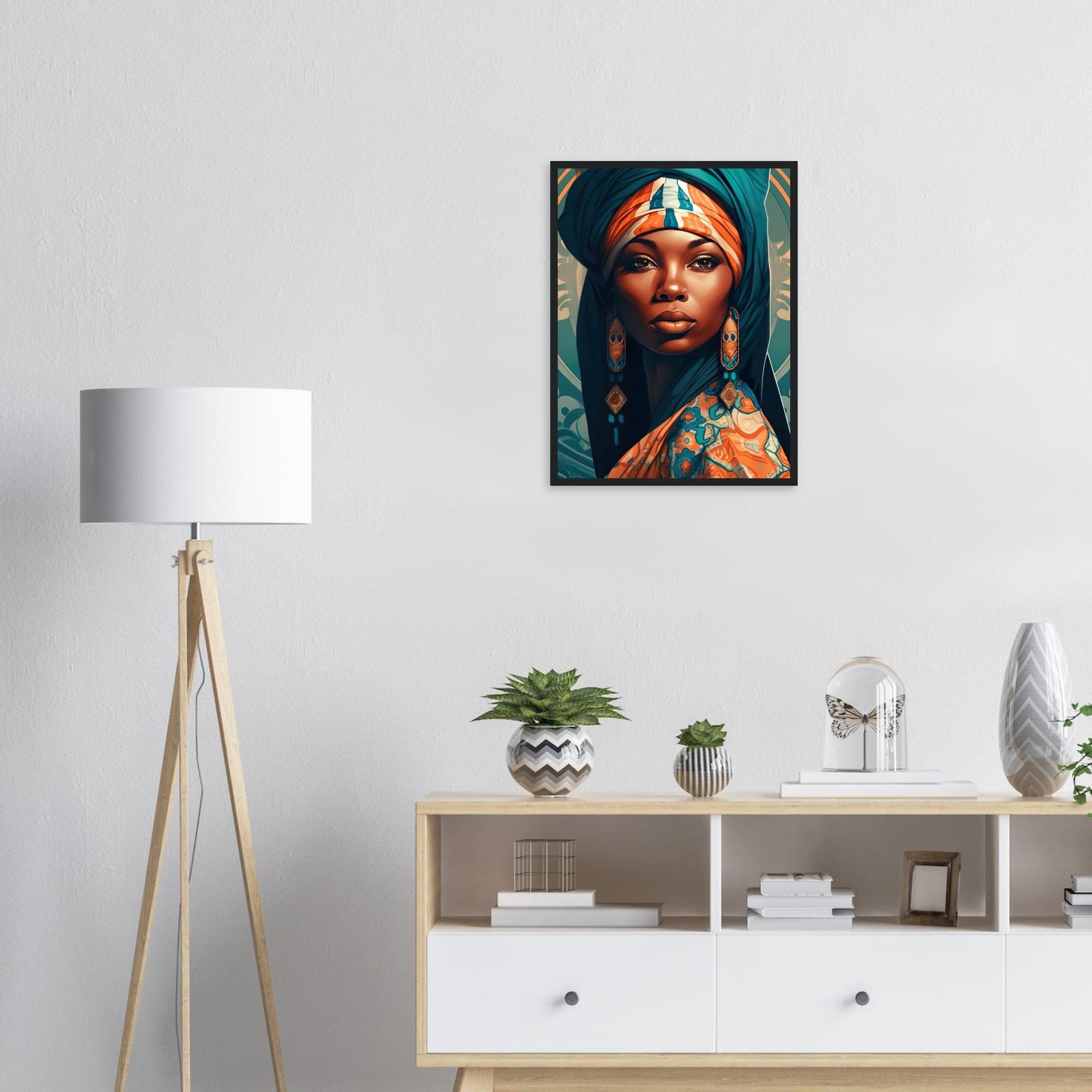 Canvanation Print Material Tableau Peinture Africain