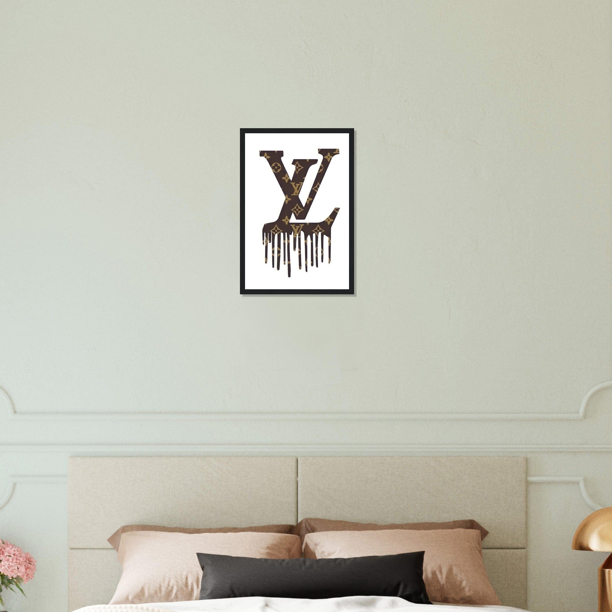 Canvanation Print Material 30x45 cm / 12x18″ Tableau Louis Vuitton Logo