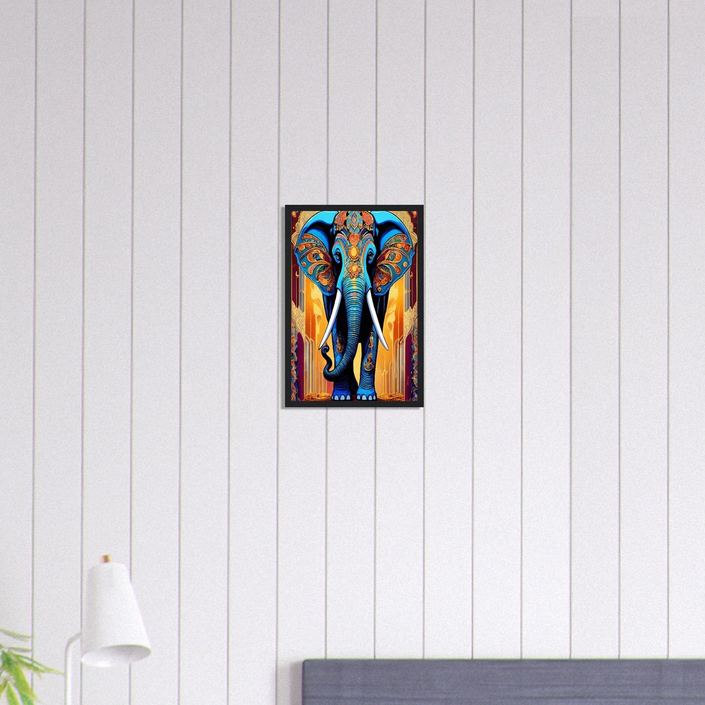 Canvanation Print Material 30x45 cm / 12x18″ Tableau Elephant L'animal Éternel