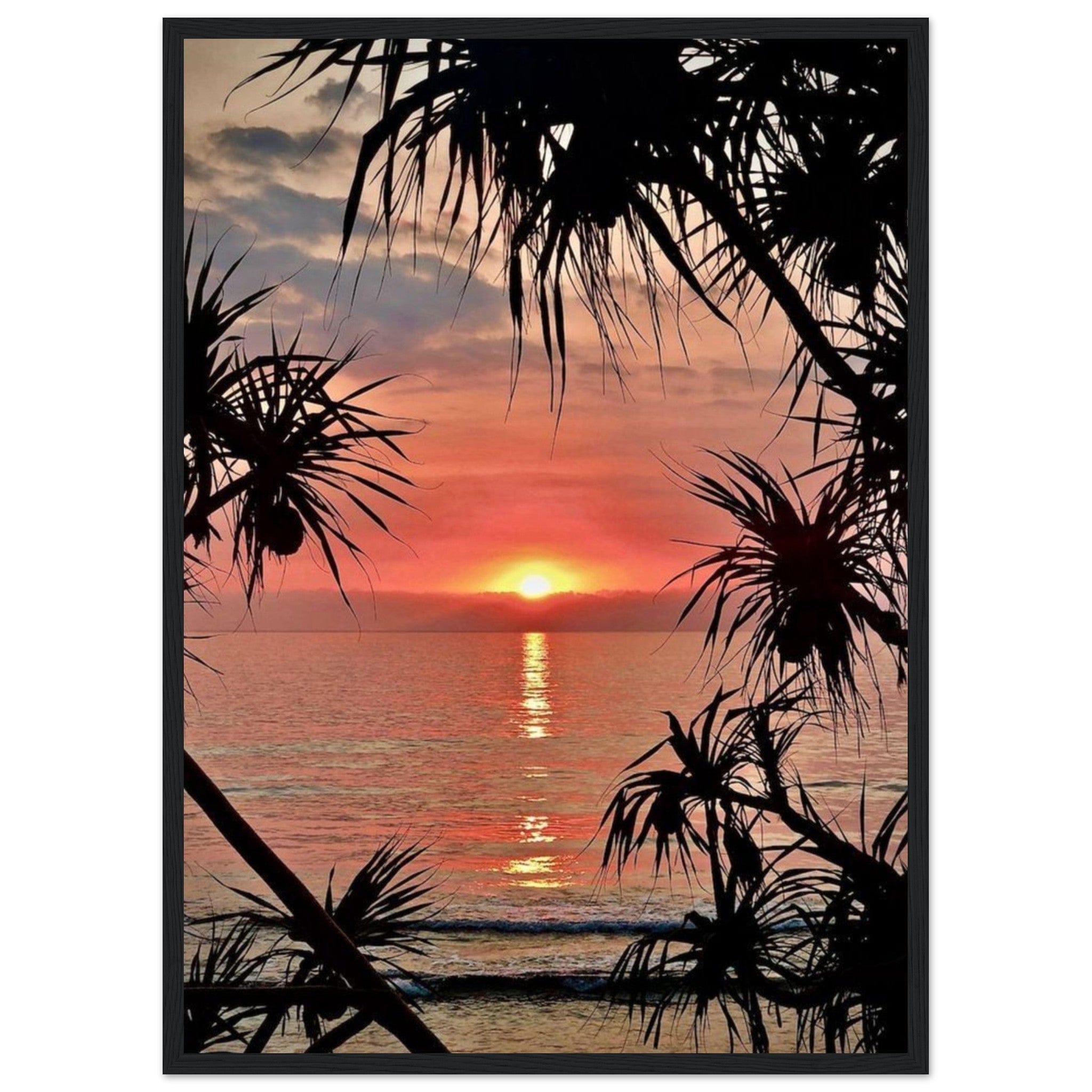Gelato Print Material 50x70 cm / 20x28″ Tableau Peinture Coucher De Soleil