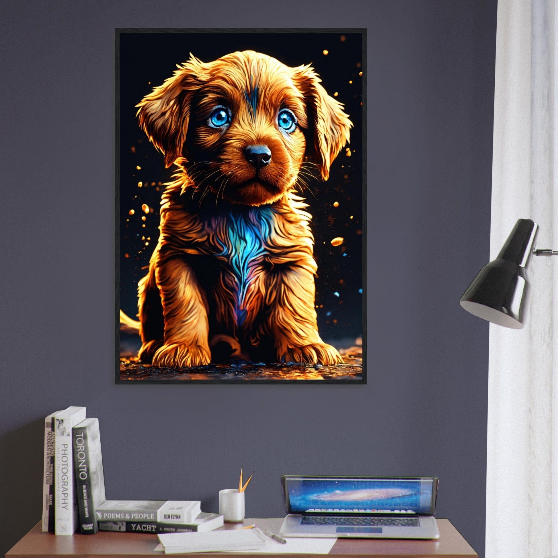 Canvanation Print Material Tableau Chien Amitié Sincère
