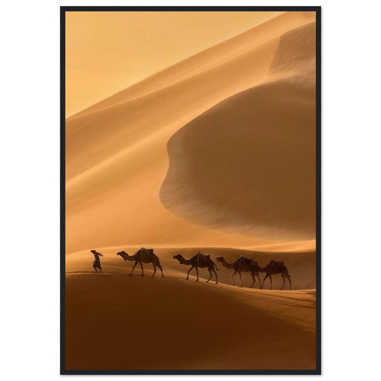 Canvanation Print Material 70x100 cm / 28x40″ Tableau Peintre Marocain