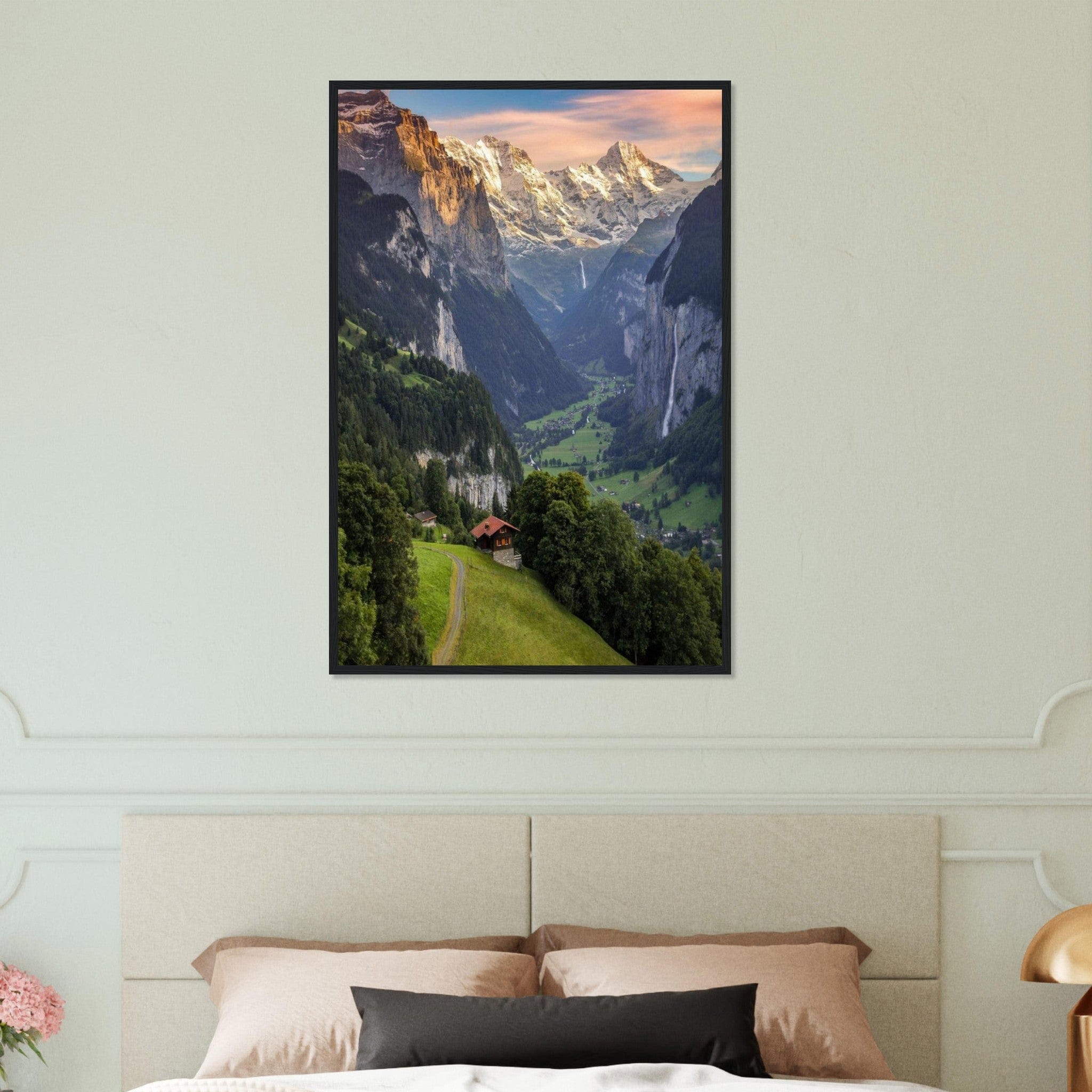 Canvanation Print Material 60x90 cm / 24x36″ Tableau Peinture Acrylique Montagne