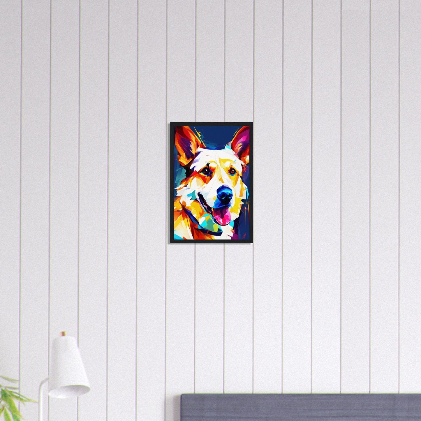 Canvanation Print Material 30x45 cm / 12x18″ Tableau Chien Esprit Libre