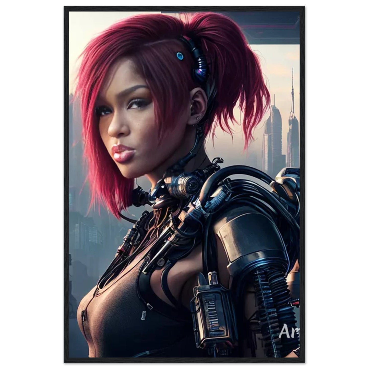 Canvanation Print Material 60x90 cm / 24x36″ Cadre Personnalisé AI Photo