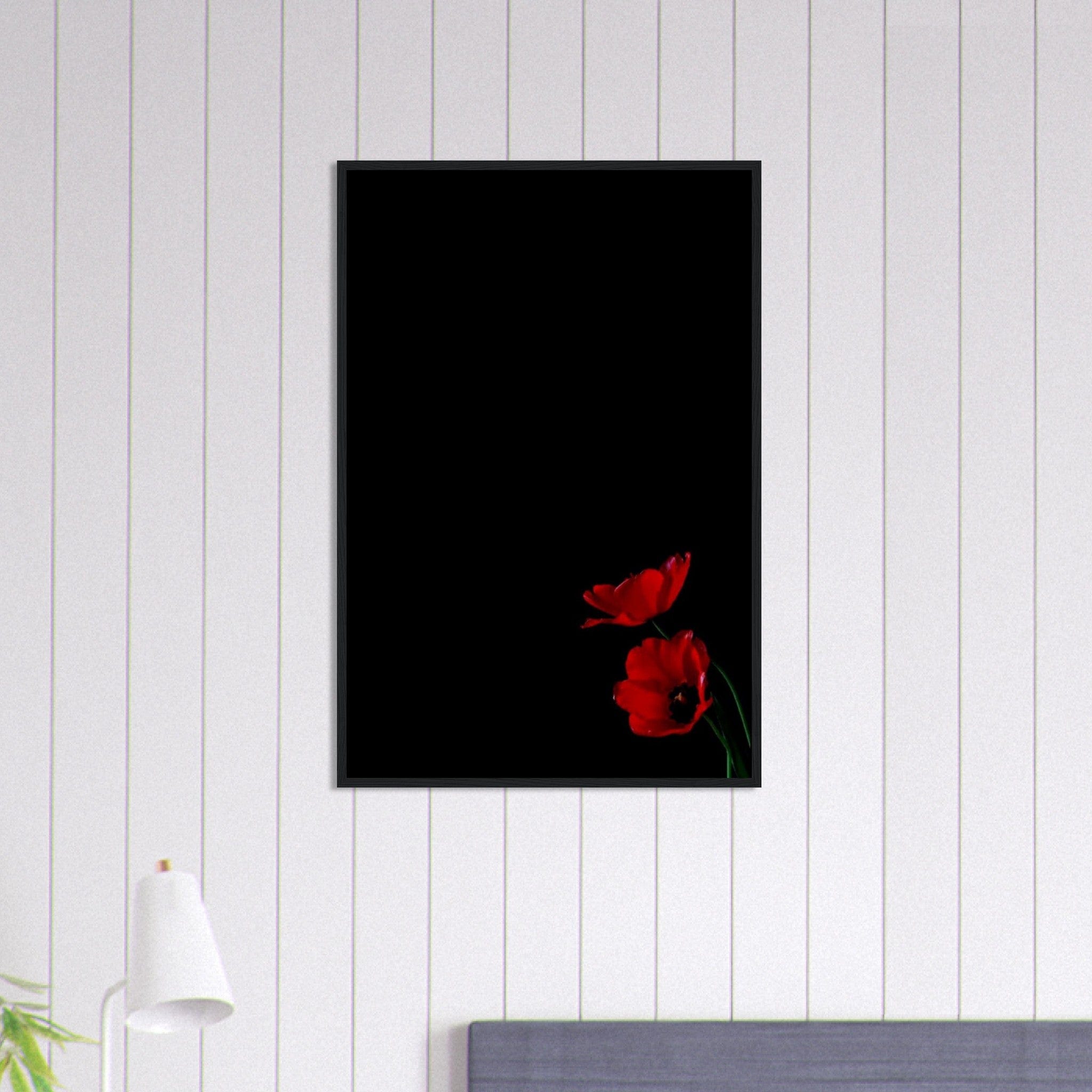Canvanation Print Material 60x90 cm / 24x36″ Peinture Champ De Coquelicot